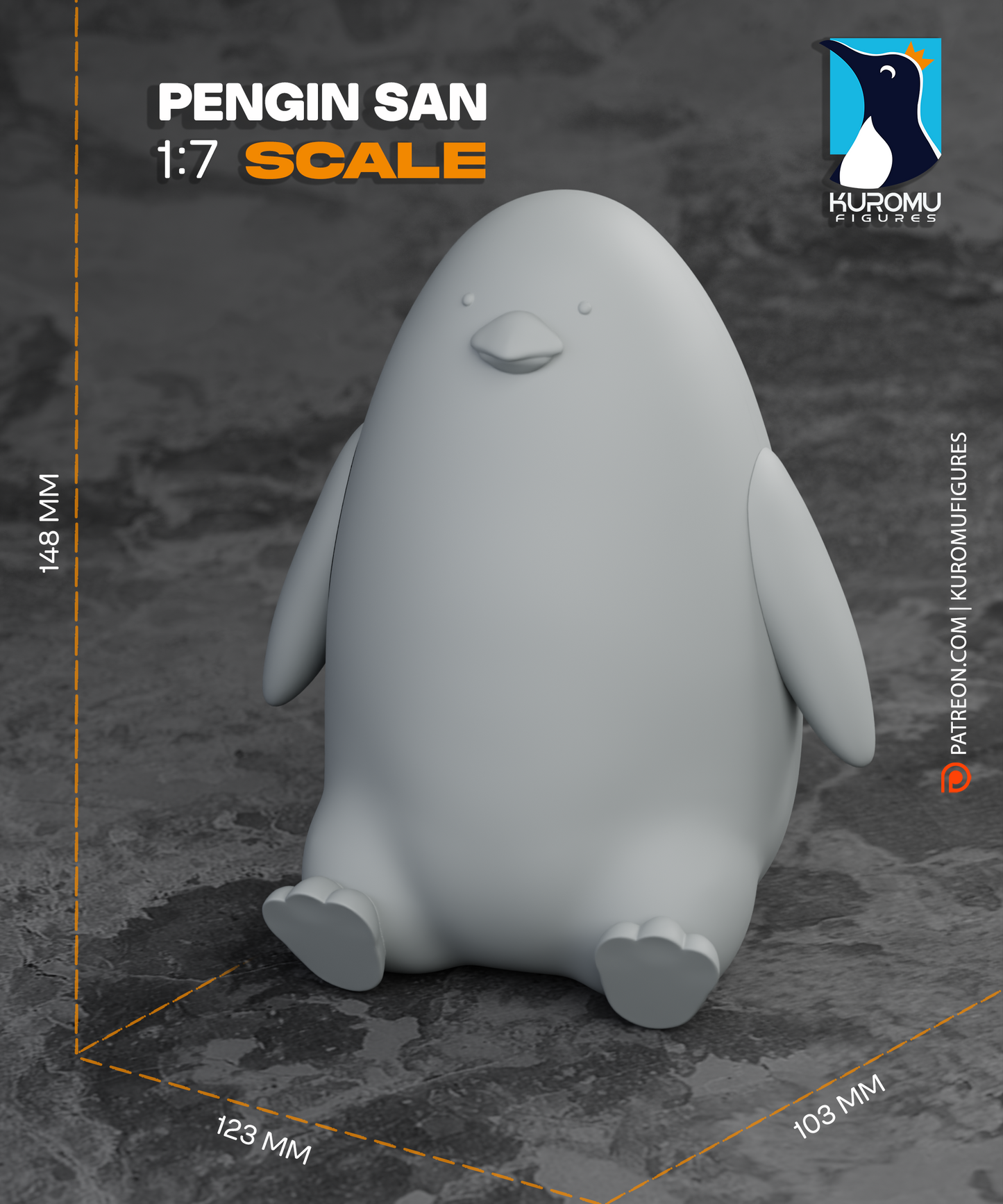 Psychic Girl & Penguin Friend