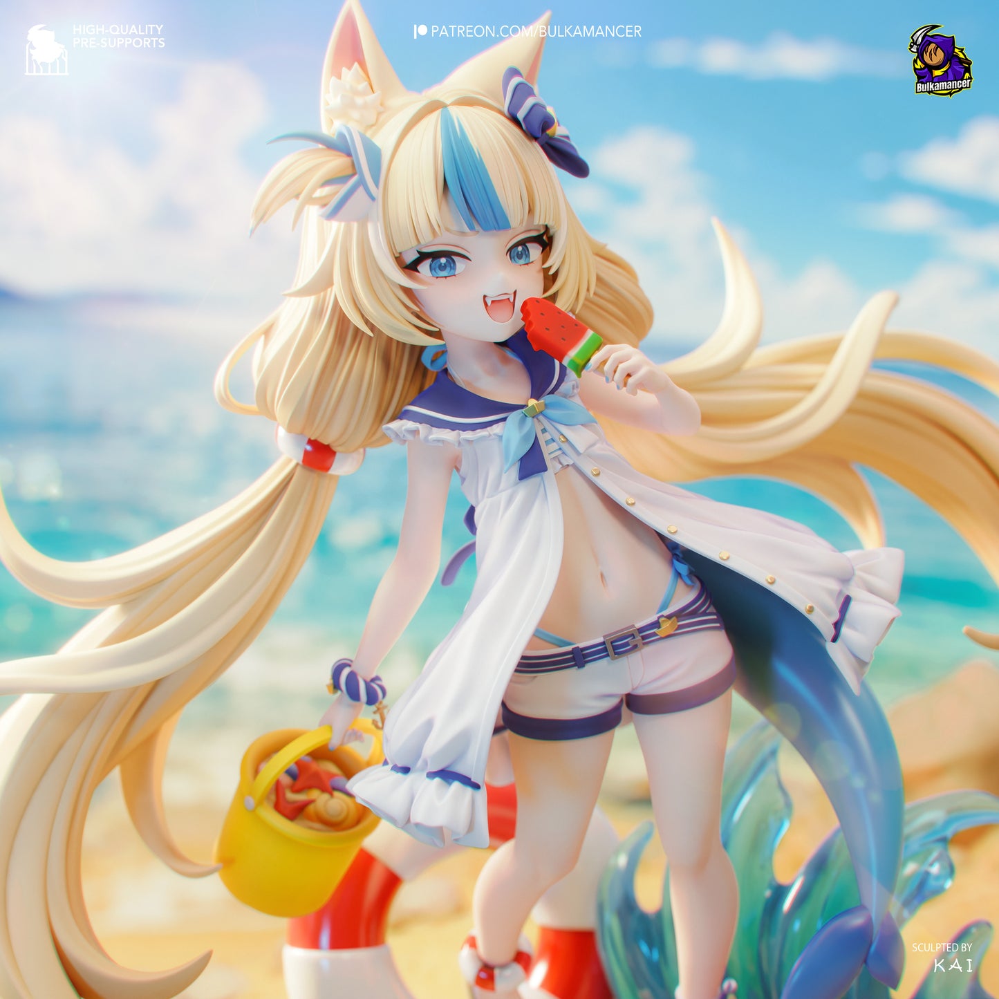 Aquatic VTuber Saba