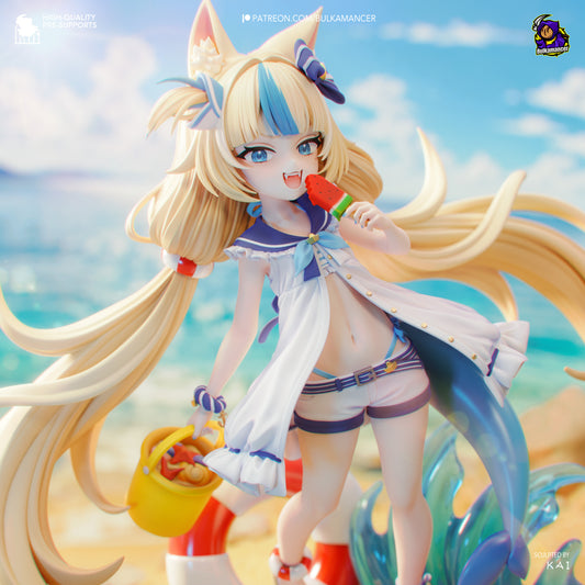 Aquatic VTuber Saba
