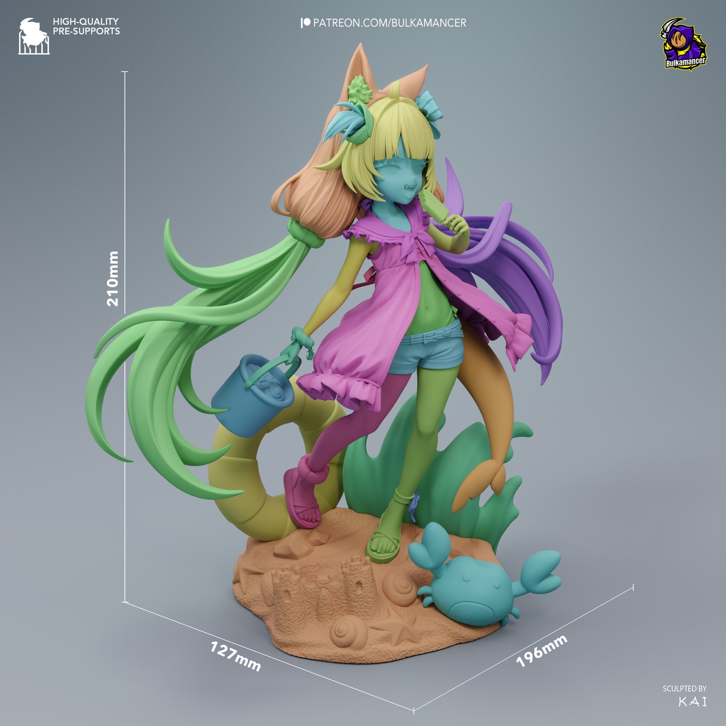 Aquatic VTuber Saba