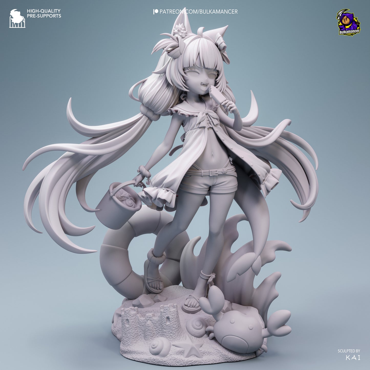 Aquatic VTuber Saba