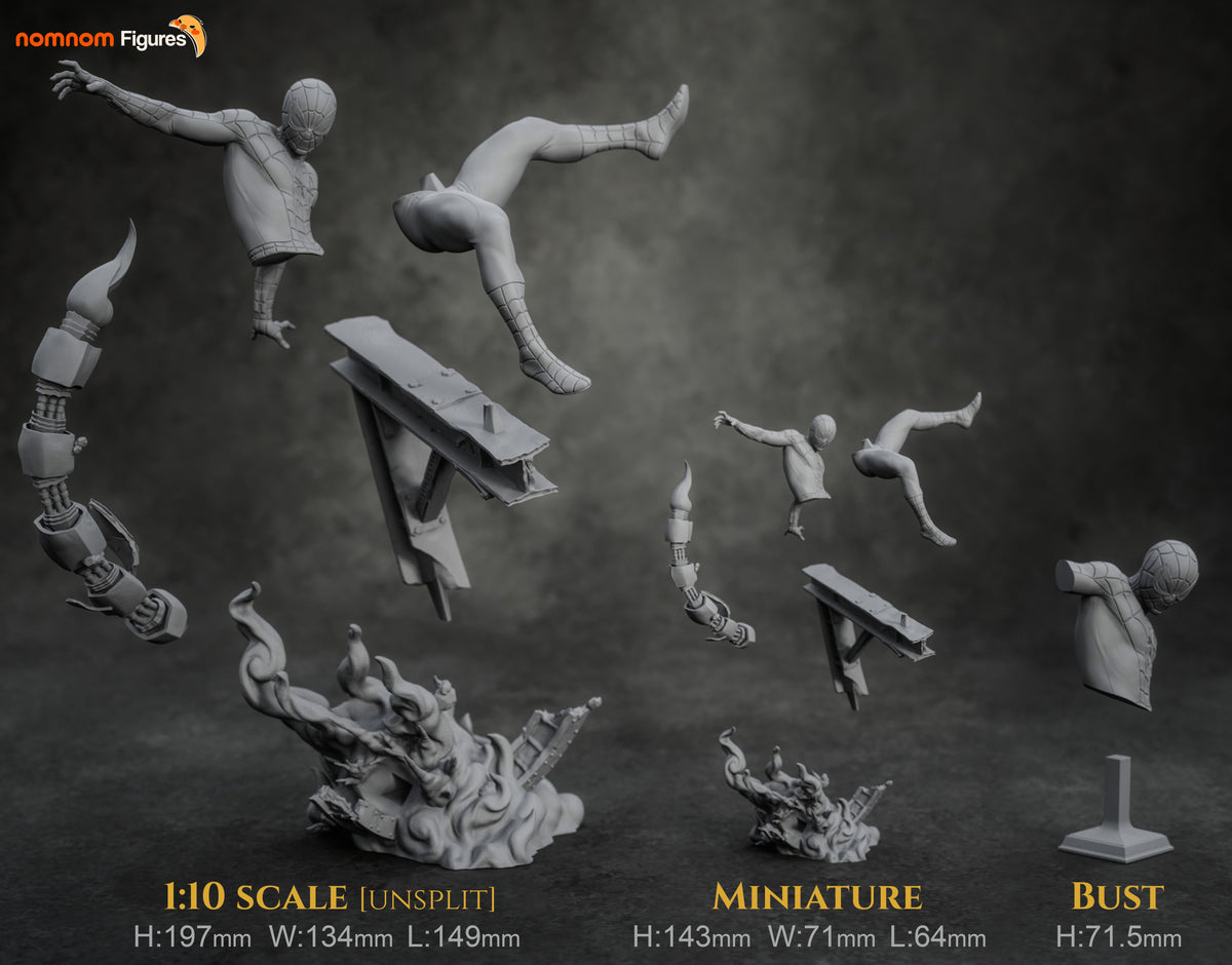 Acrobatic Arachnid resin garage kit - product image by NomNom Figures
