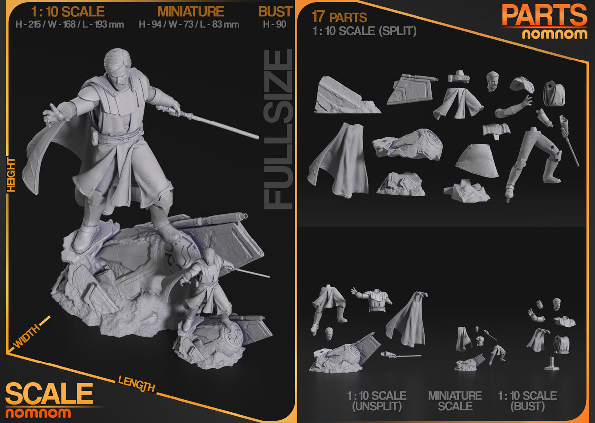 Rebel General resin garage kit - product image by NomNom Figures
