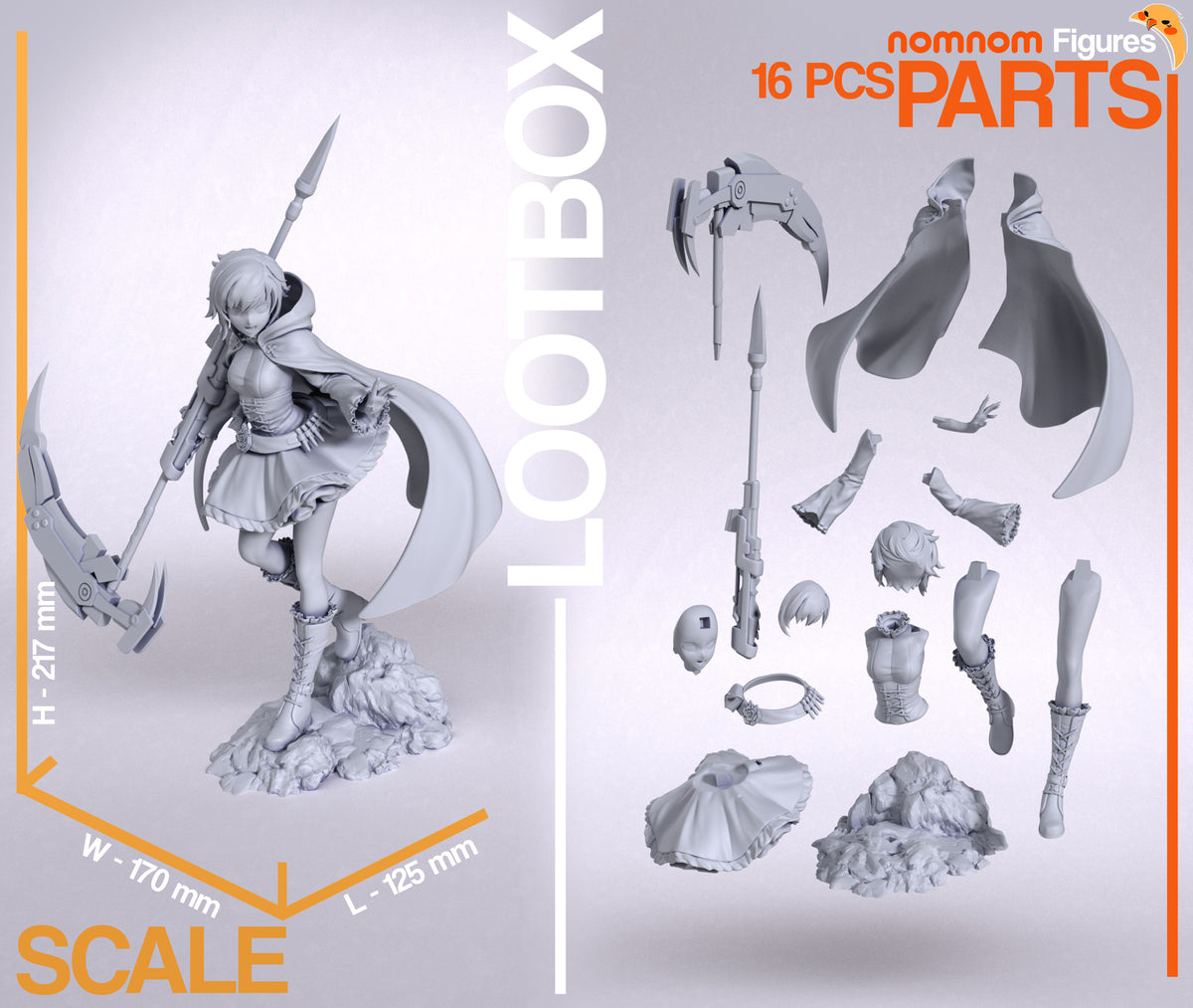 Red Reaper resin garage kit - product image by NomNom Figures