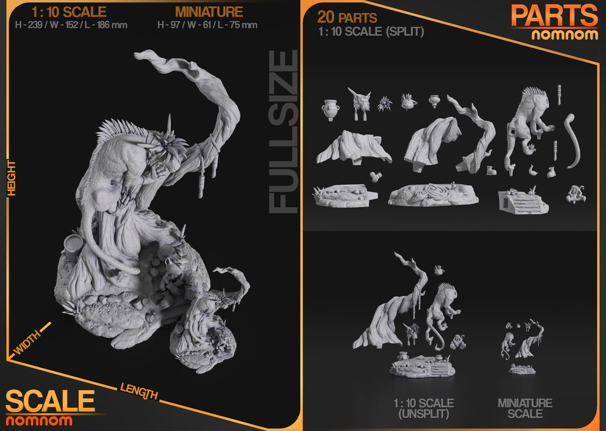 Experimental Weapon 13 resin garage kit - product image by NomNom Figures