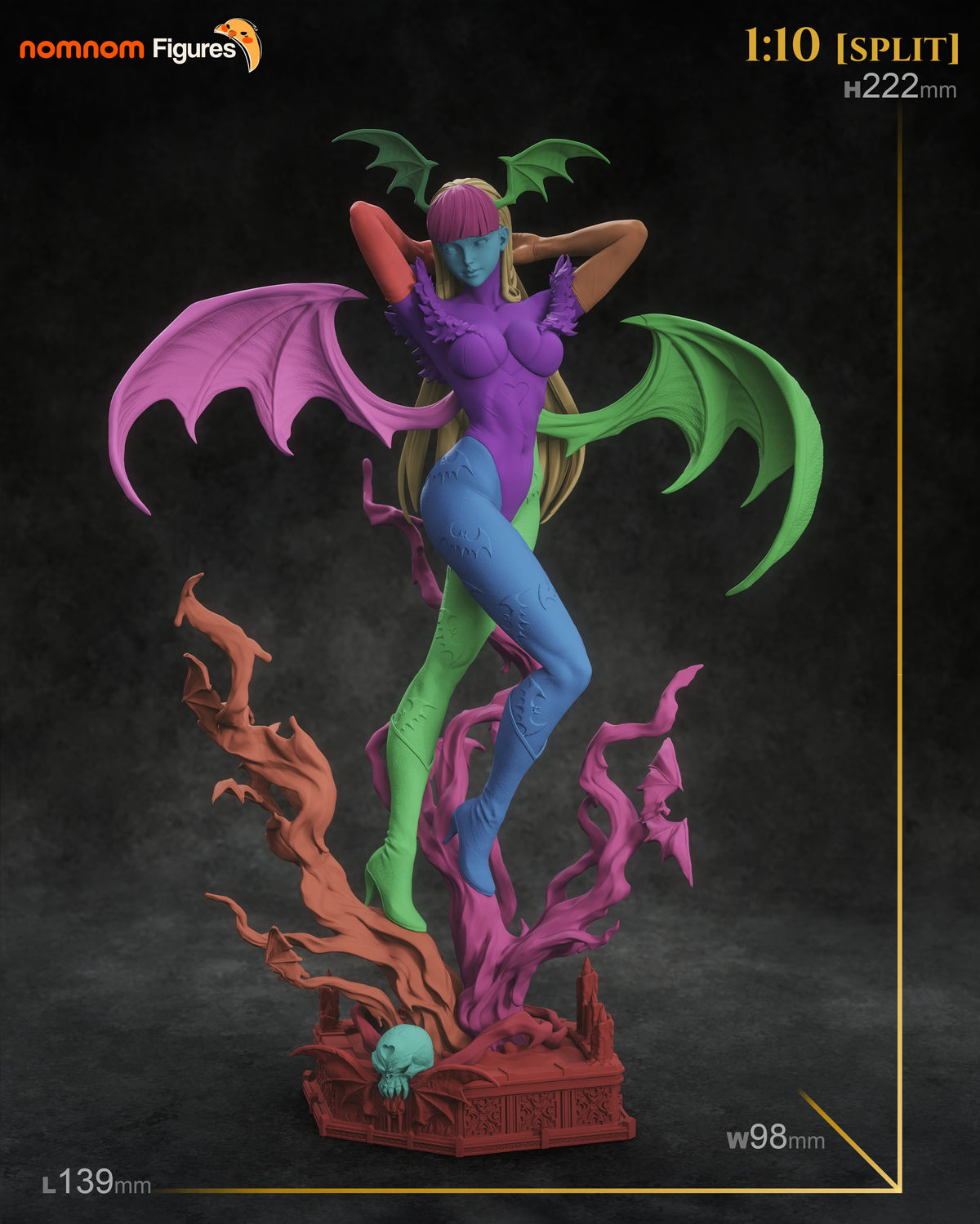 Legendary Succubus resin garage kit - product image by NomNom Figures