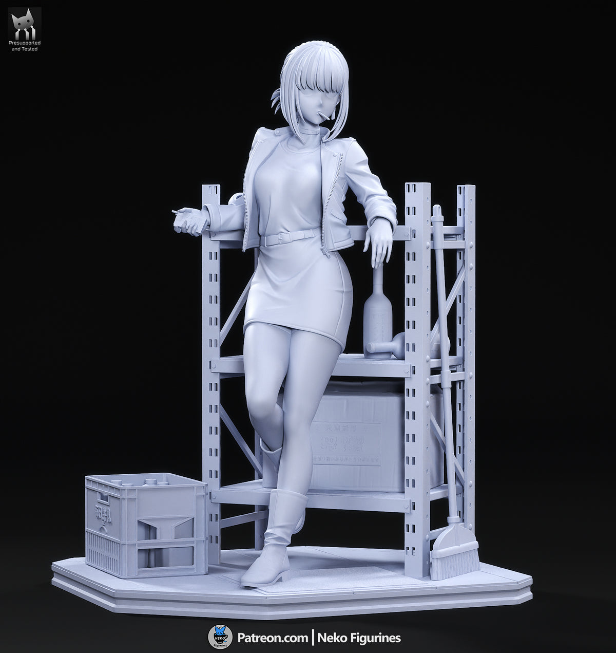 Supermarket Smoker resin garage kit - product image by Neko Figurines