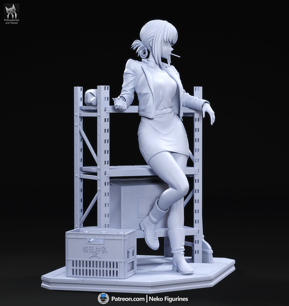Supermarket Smoker resin garage kit - product image by Neko Figurines