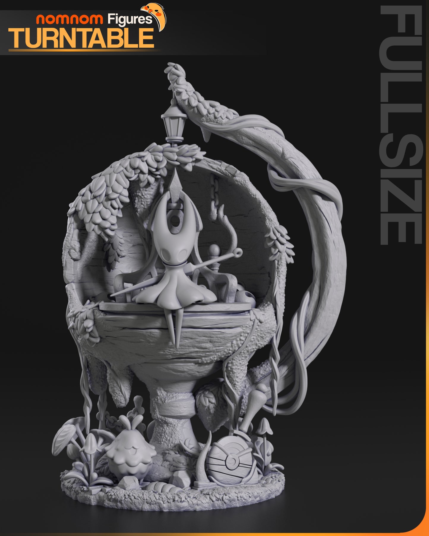 Hollow Knight Silksong Diorama