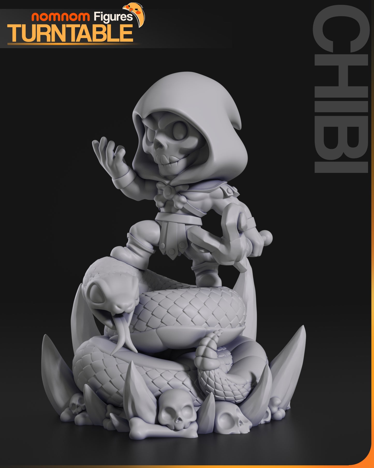 Chibi Skeletal Villain