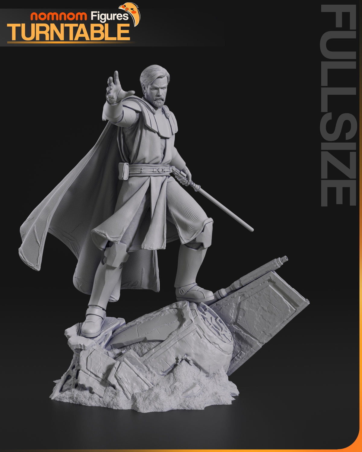 Rebel General resin garage kit - product image by NomNom Figures