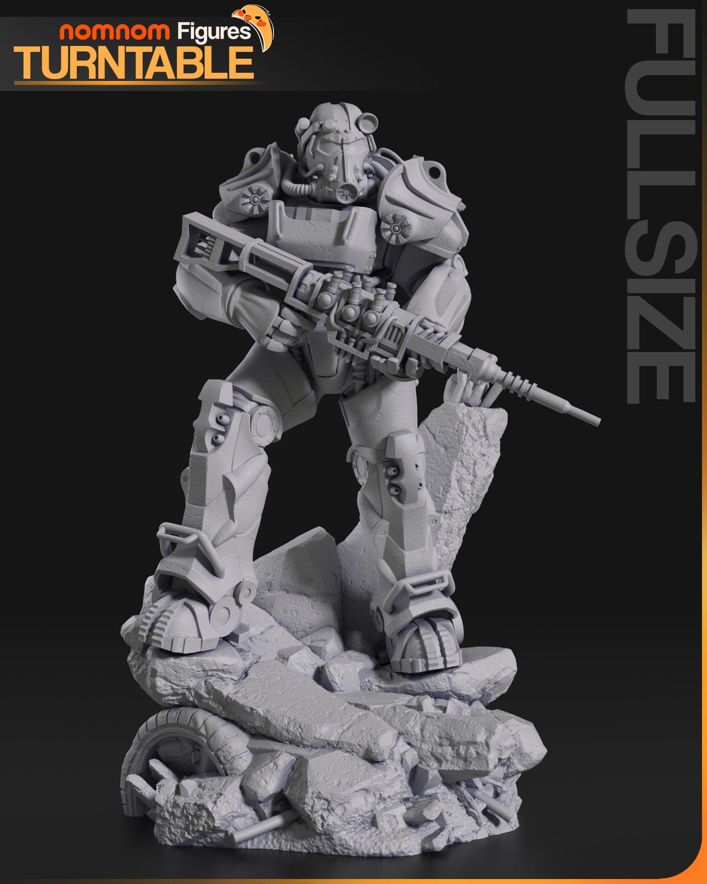 Wasteland Mech Warrior | Unpainted High Fidelity Resin Figure Garage Kit