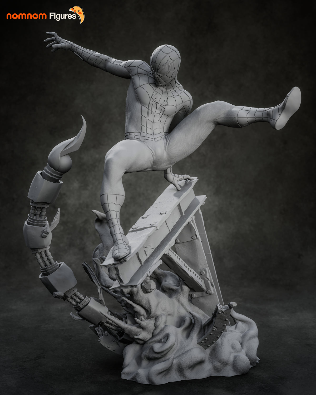 Acrobatic Arachnid resin garage kit - product image by NomNom Figures