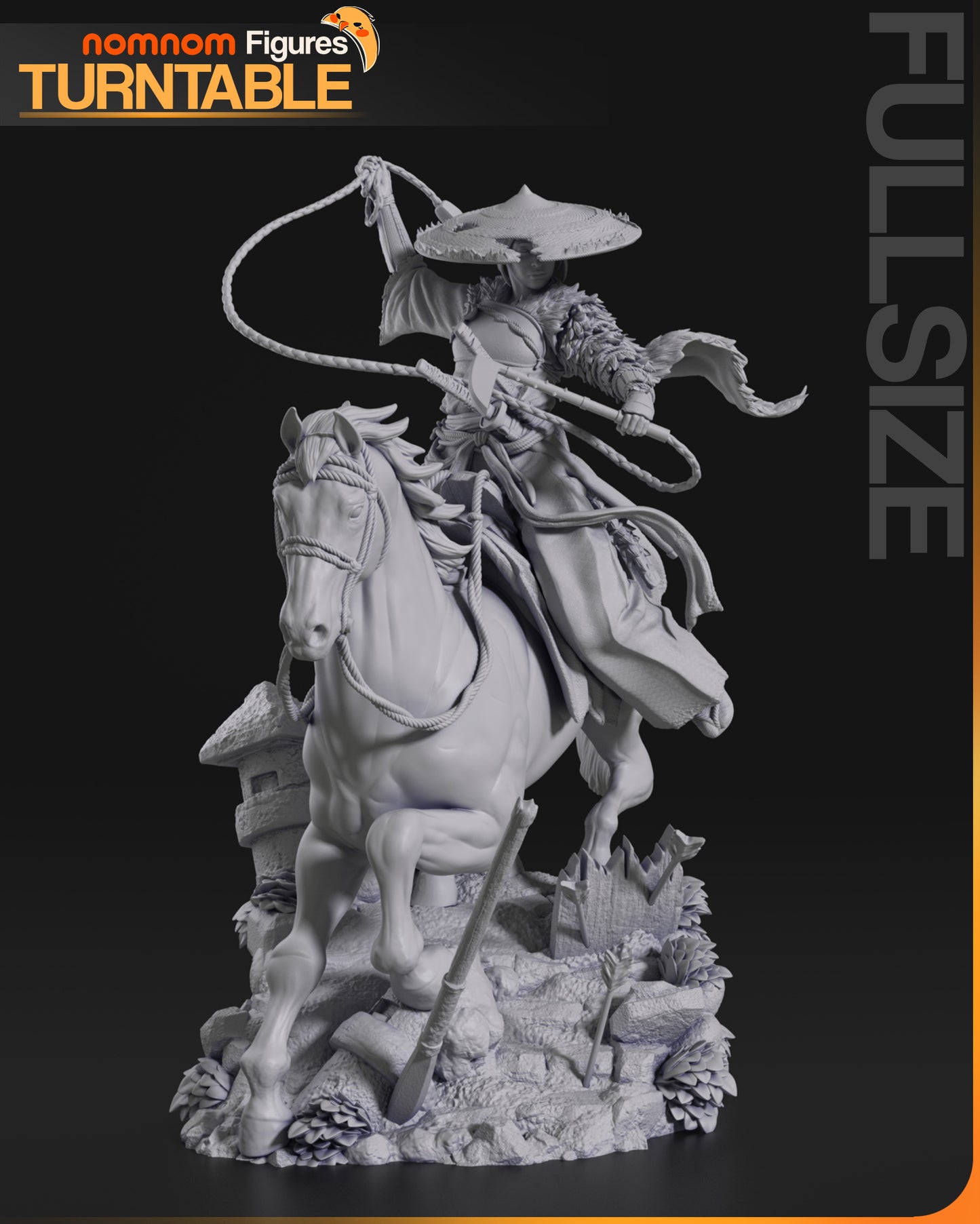 Female Samurai Horsewoman