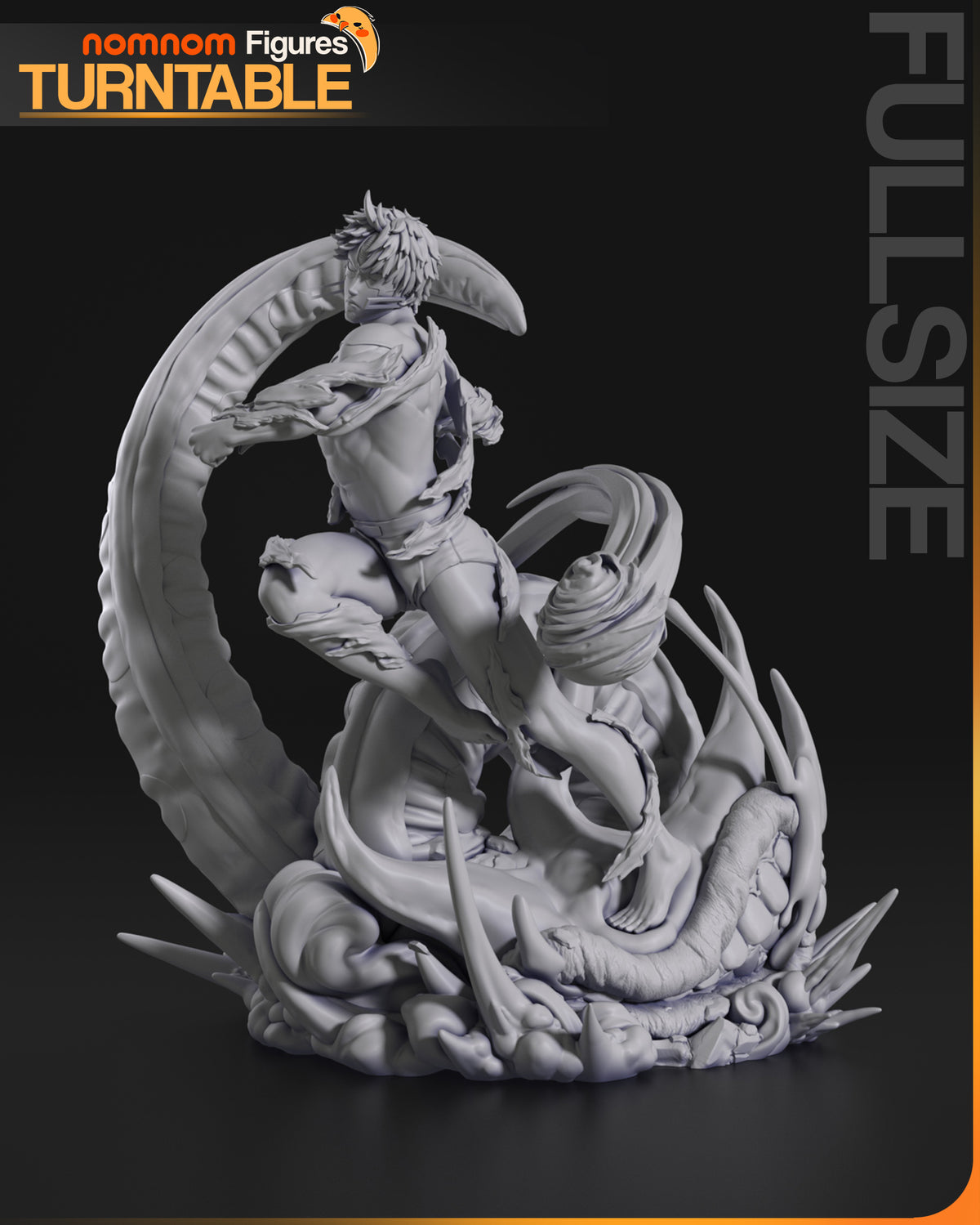 Spiritual Strongman resin garage kit - product image by NomNom Figures