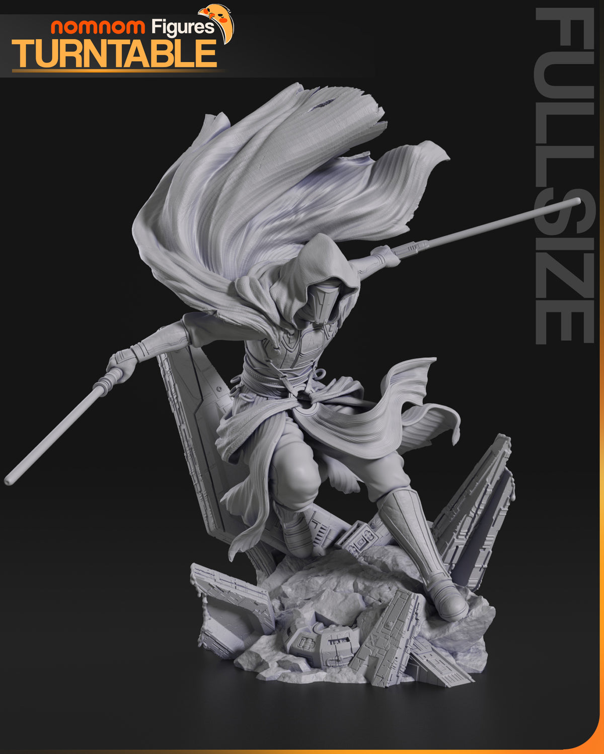 Knight of the Old Order resin garage kit - product image by NomNom Figures