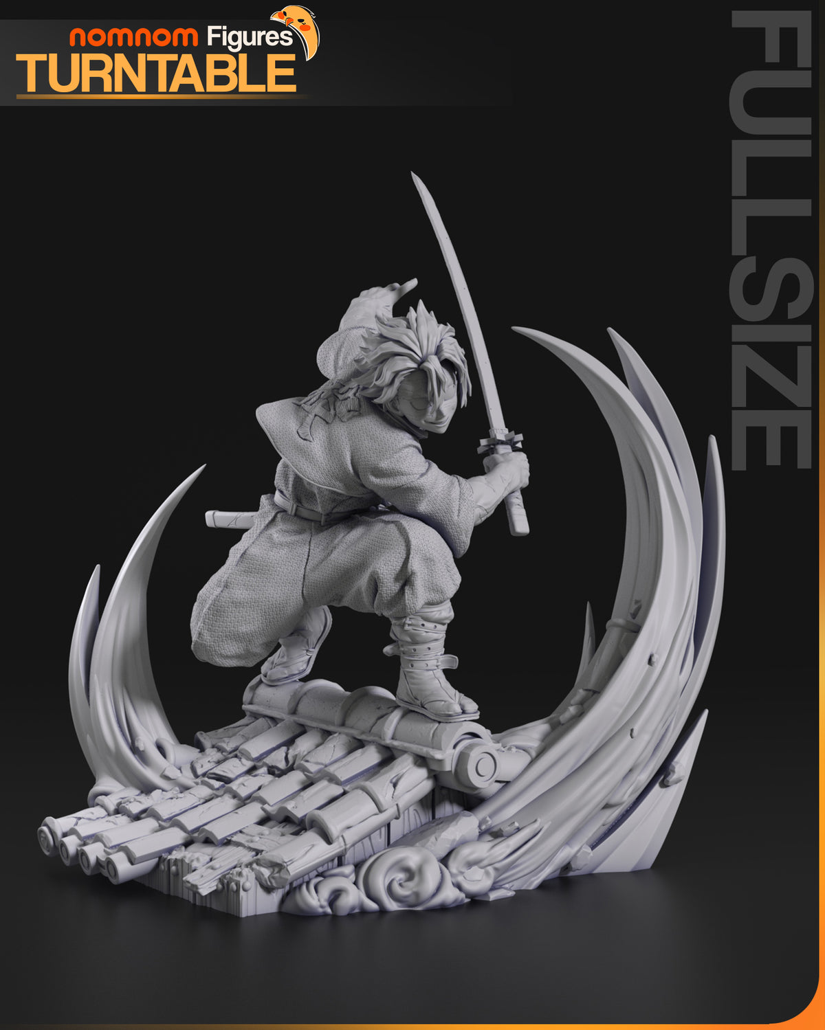 Wind Samurai resin garage kit - product image by NomNom Figures
