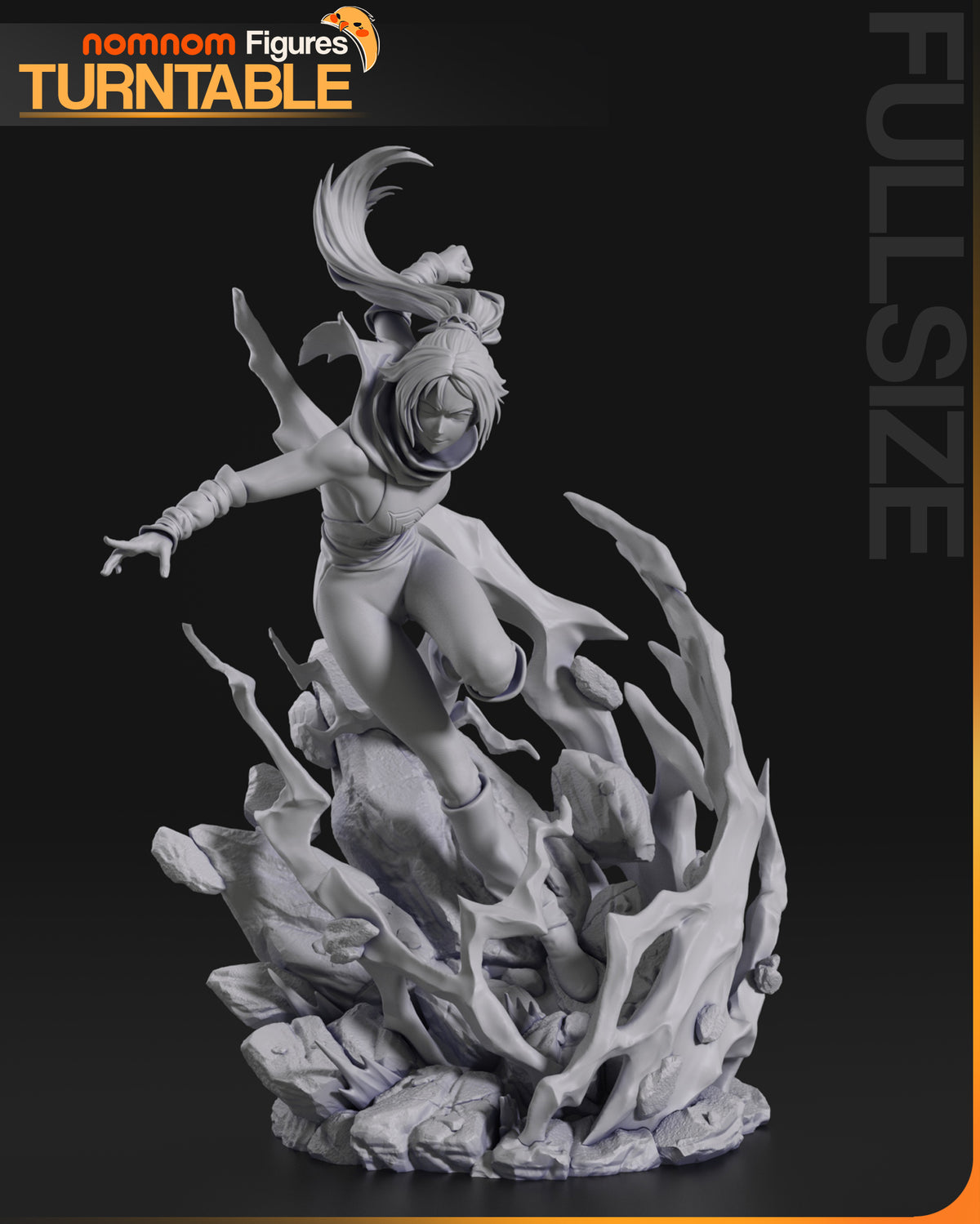 Lightning Ninja resin garage kit - product image by NomNom Figures
