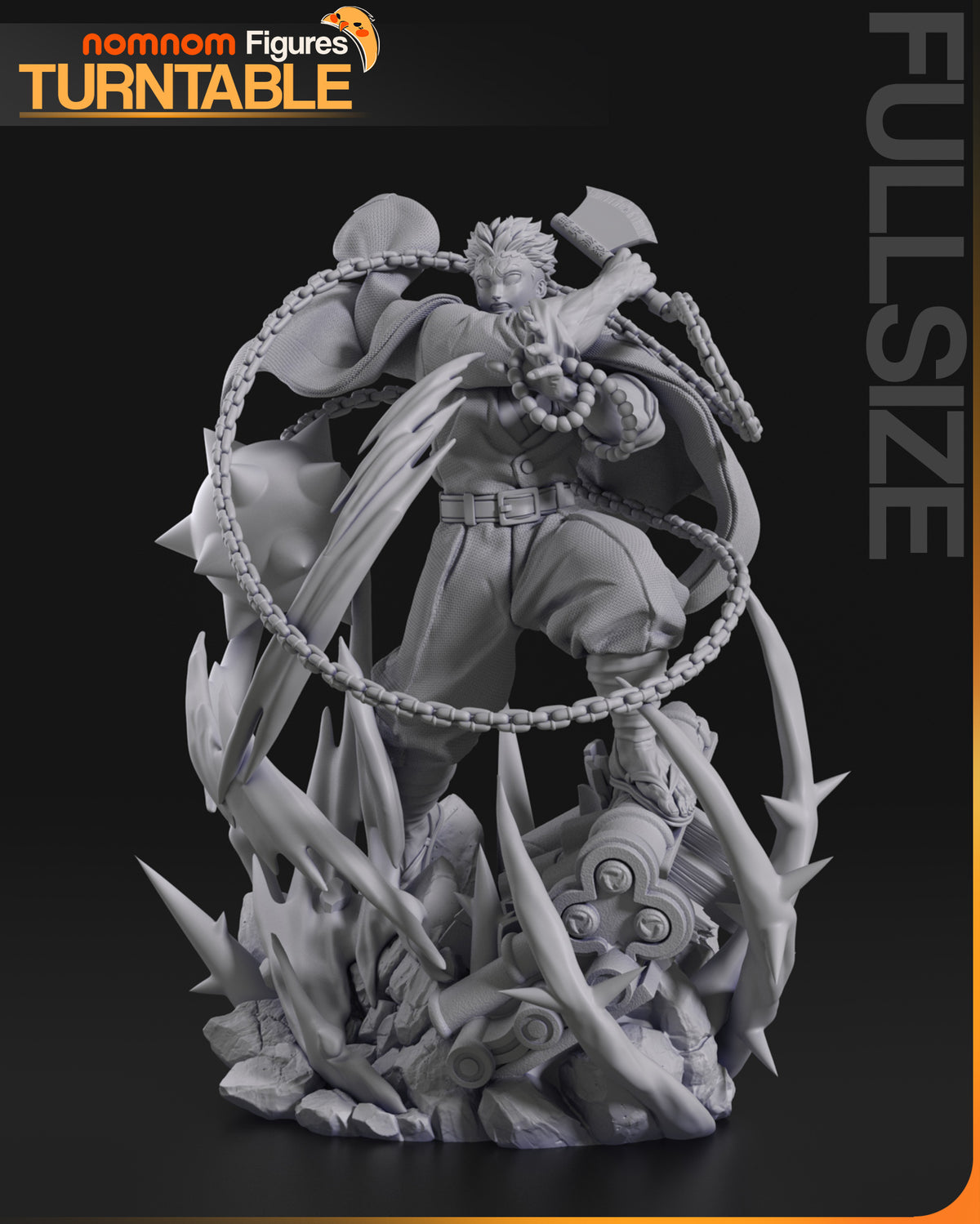 Spiritual Samurai resin garage kit - product image by NomNom Figures