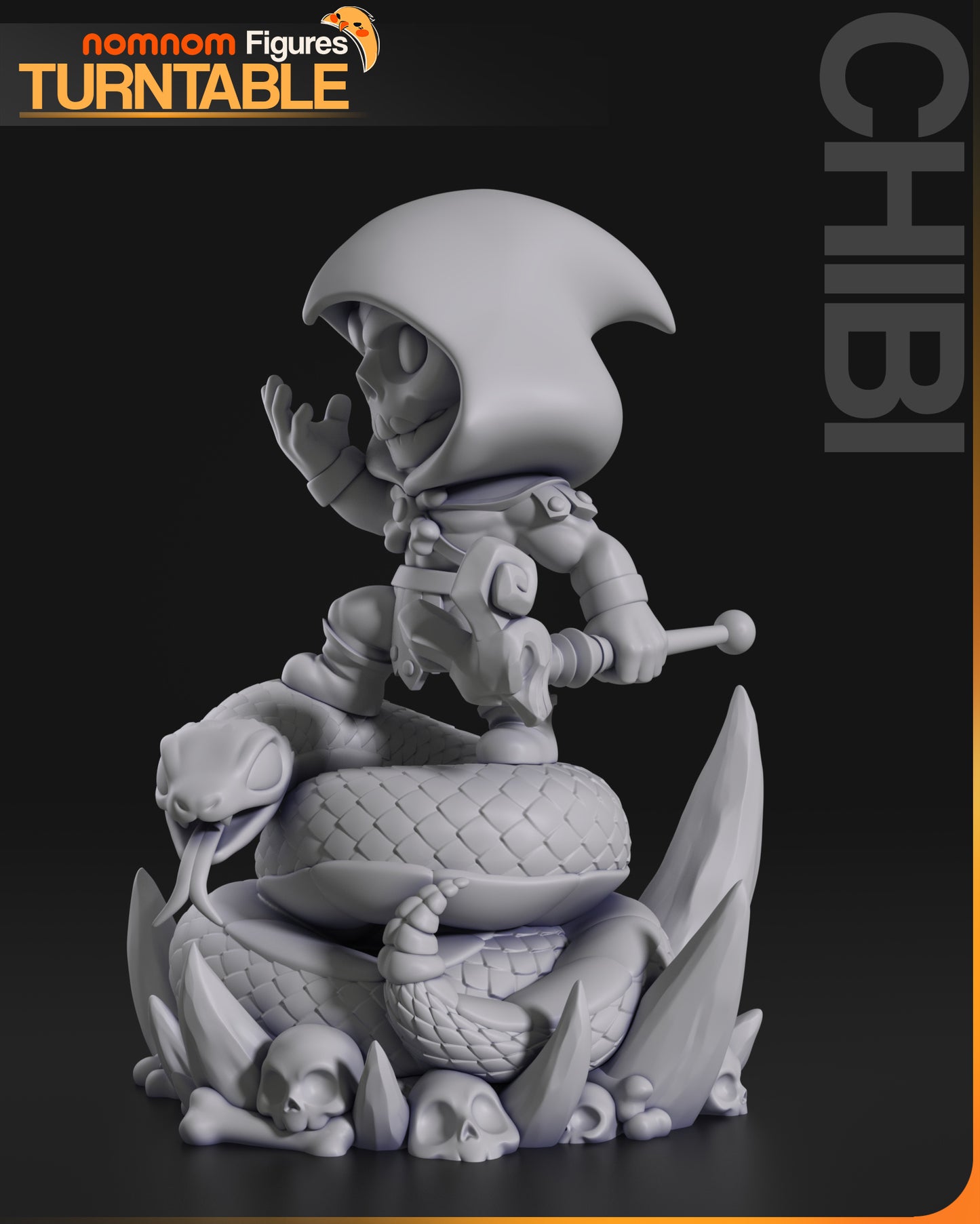 Chibi Skeletal Villain