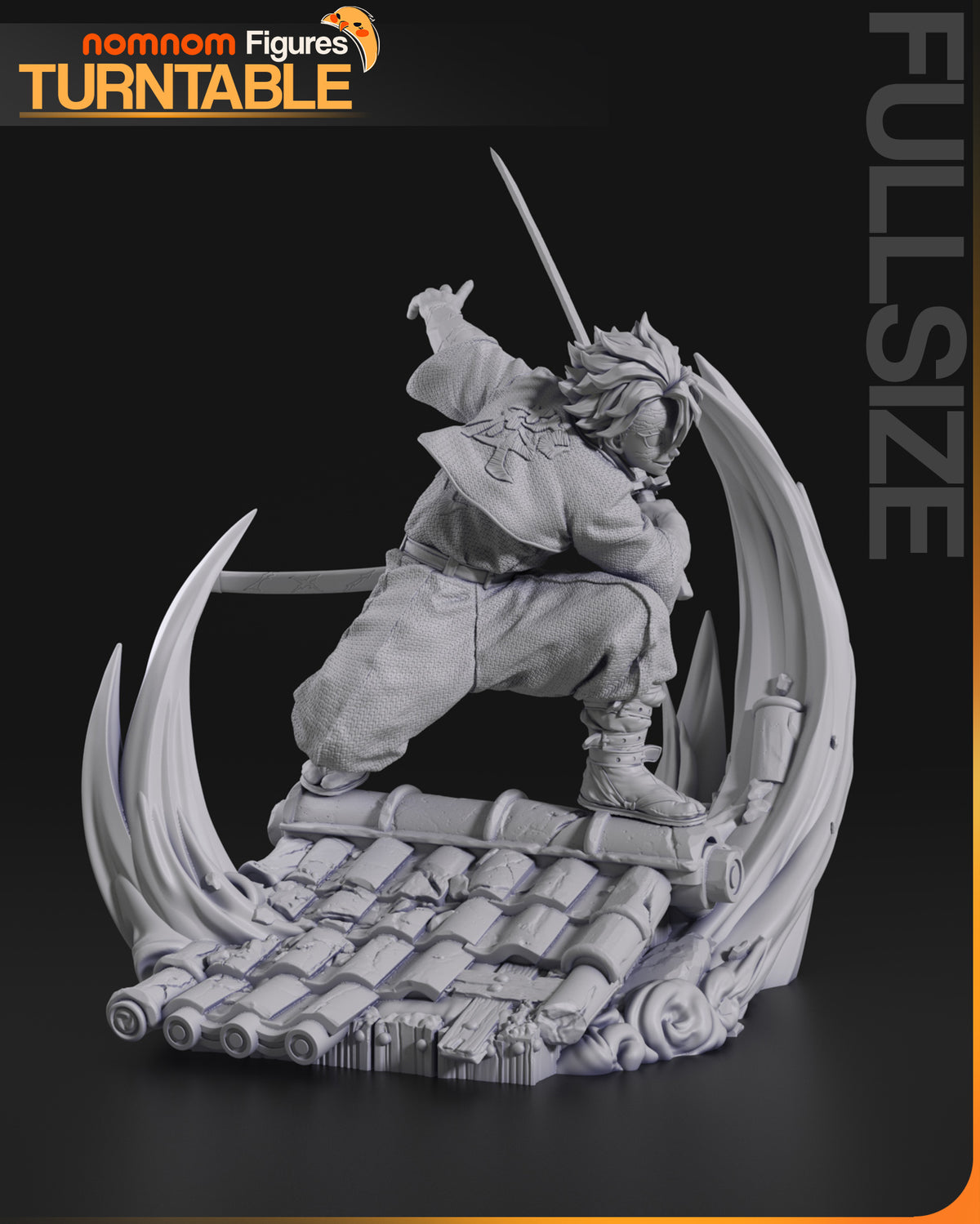 Wind Samurai resin garage kit - product image by NomNom Figures