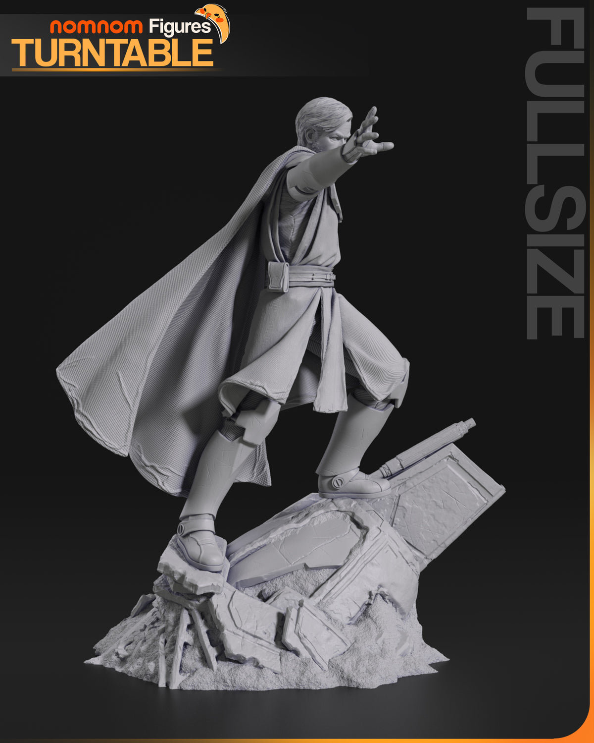 Rebel General resin garage kit - product image by NomNom Figures