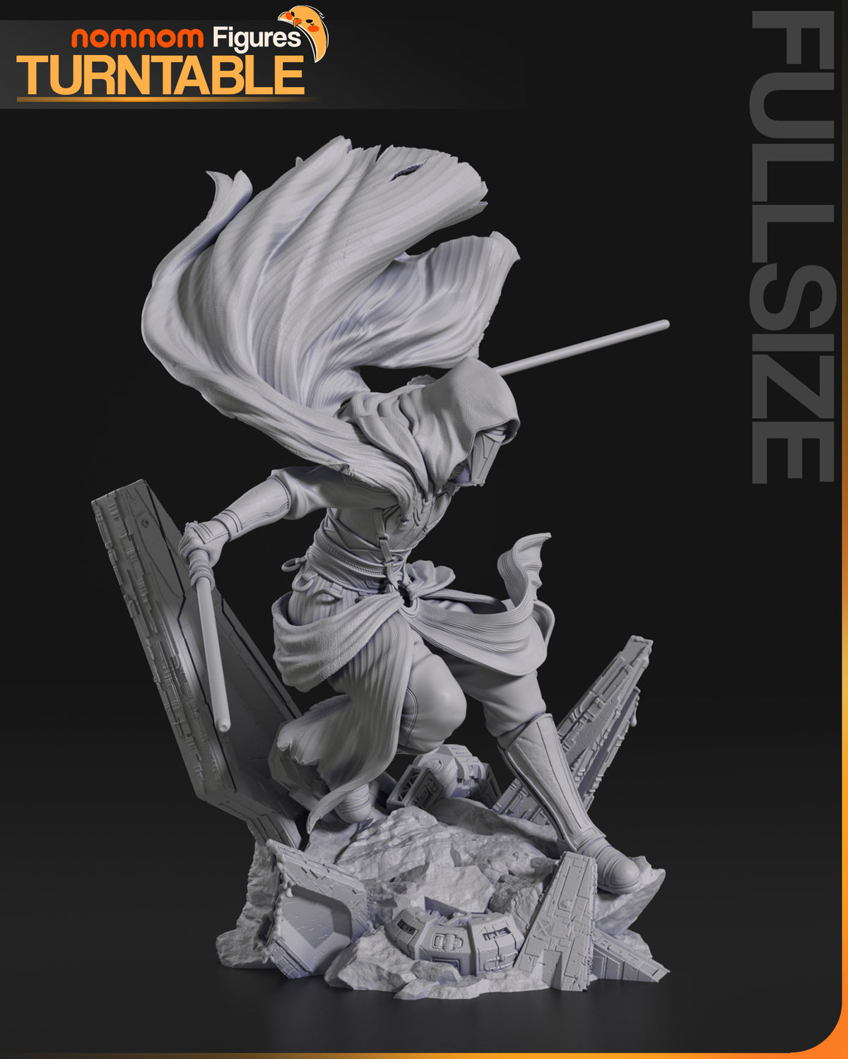Knight of the Old Order resin garage kit - product image by NomNom Figures