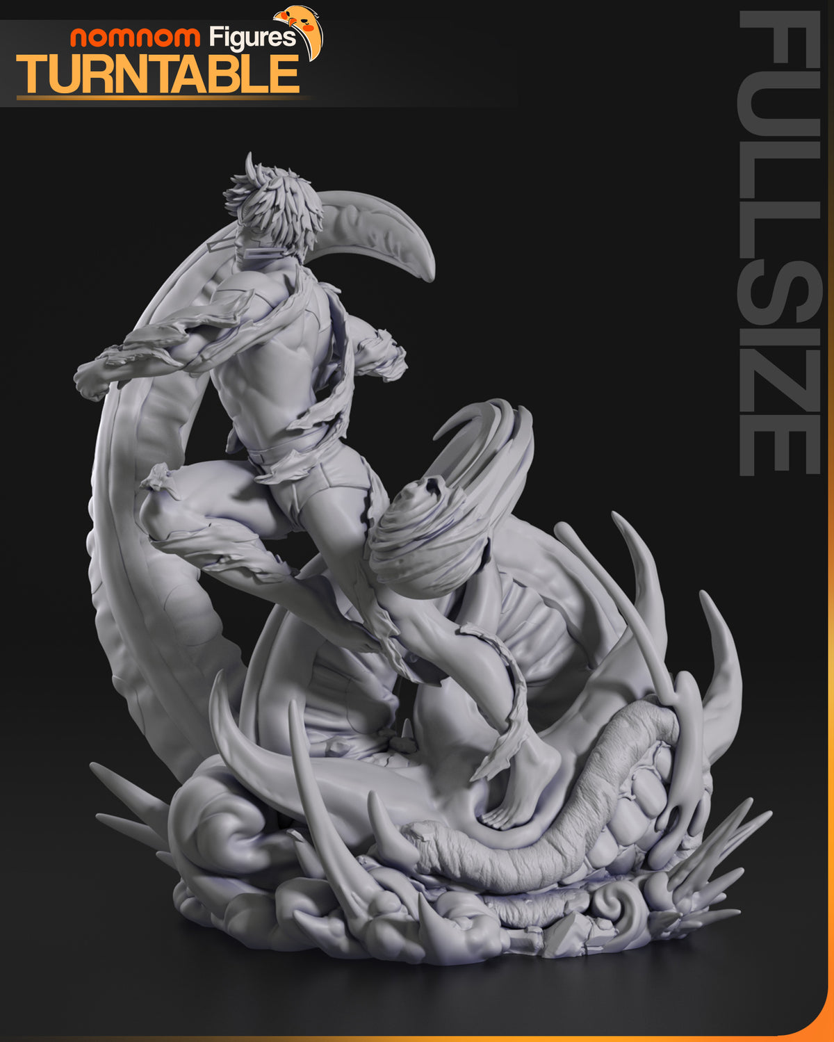 Spiritual Strongman resin garage kit - product image by NomNom Figures