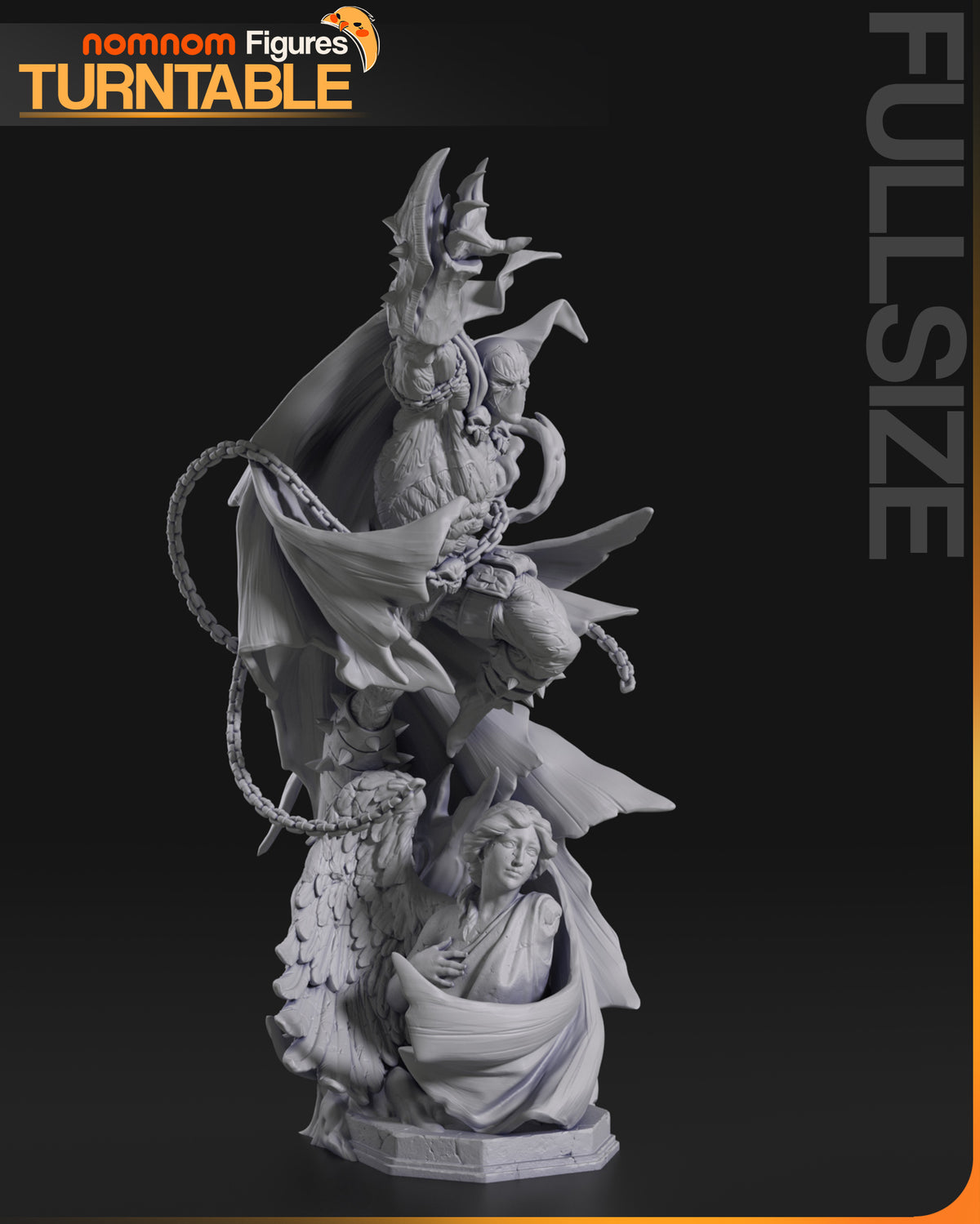 Hellspawn Warrior resin garage kit - product image by NomNom Figures