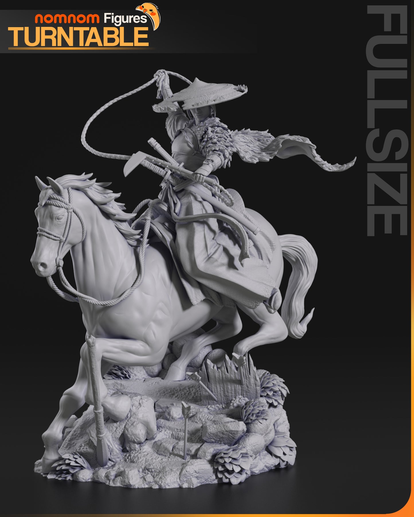 Female Samurai Horsewoman