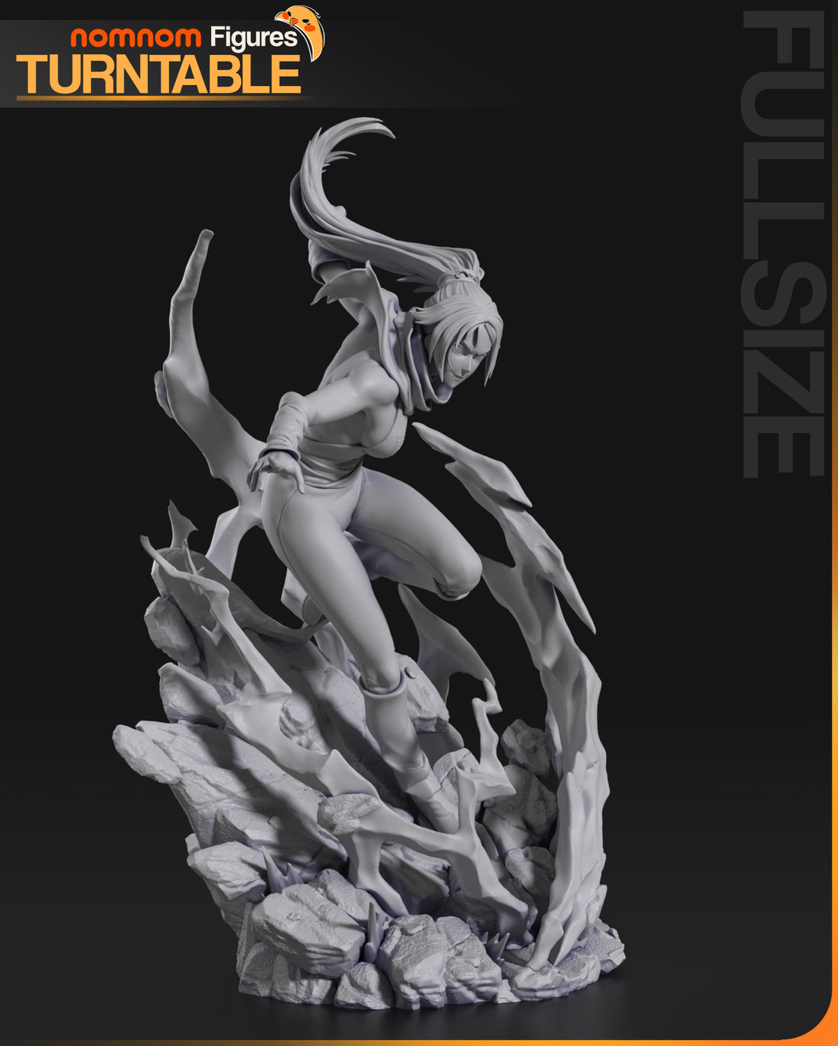 Lightning Ninja resin garage kit - product image by NomNom Figures