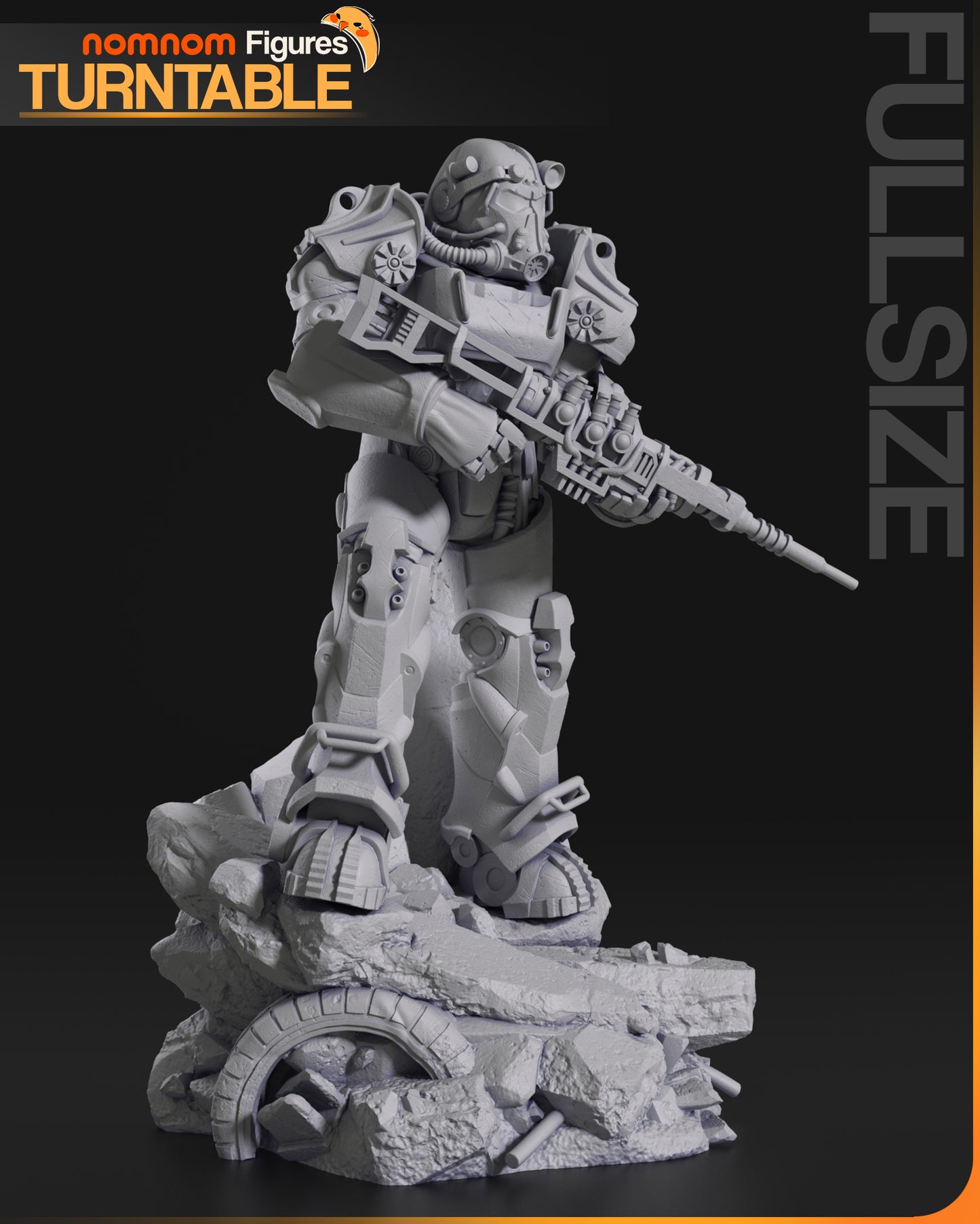 Wasteland Mech Warrior | Unpainted High Fidelity Resin Figure Garage Kit