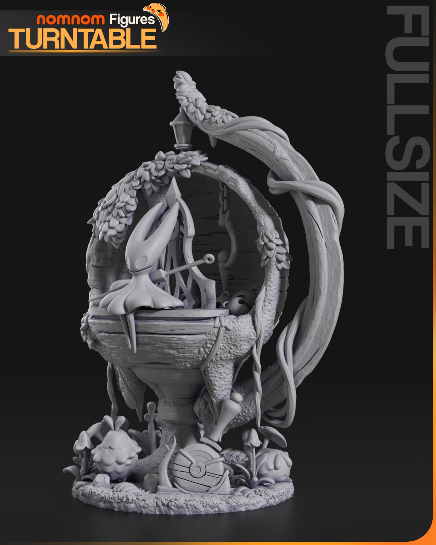Hollow Knight Silksong Diorama