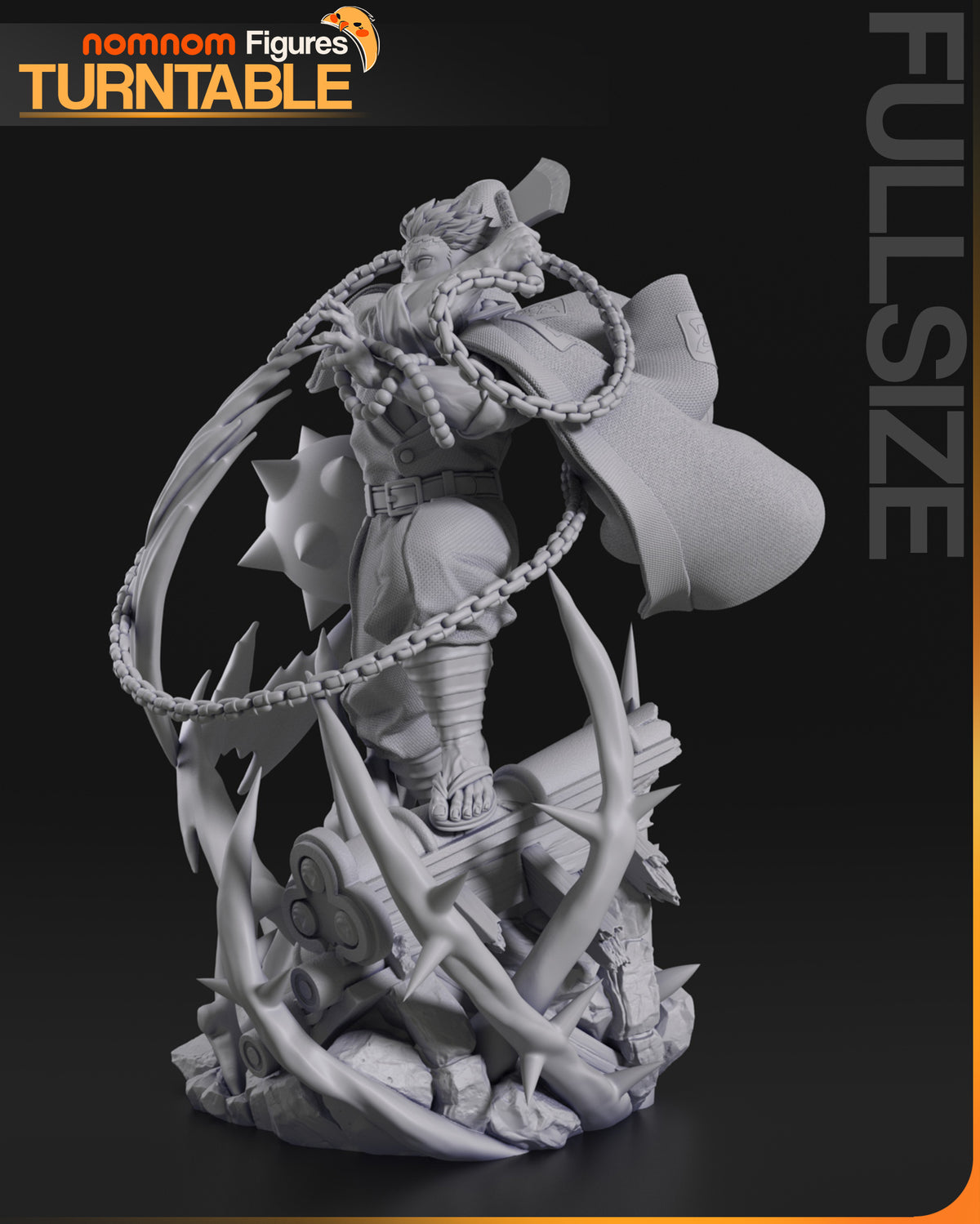 Spiritual Samurai resin garage kit - product image by NomNom Figures