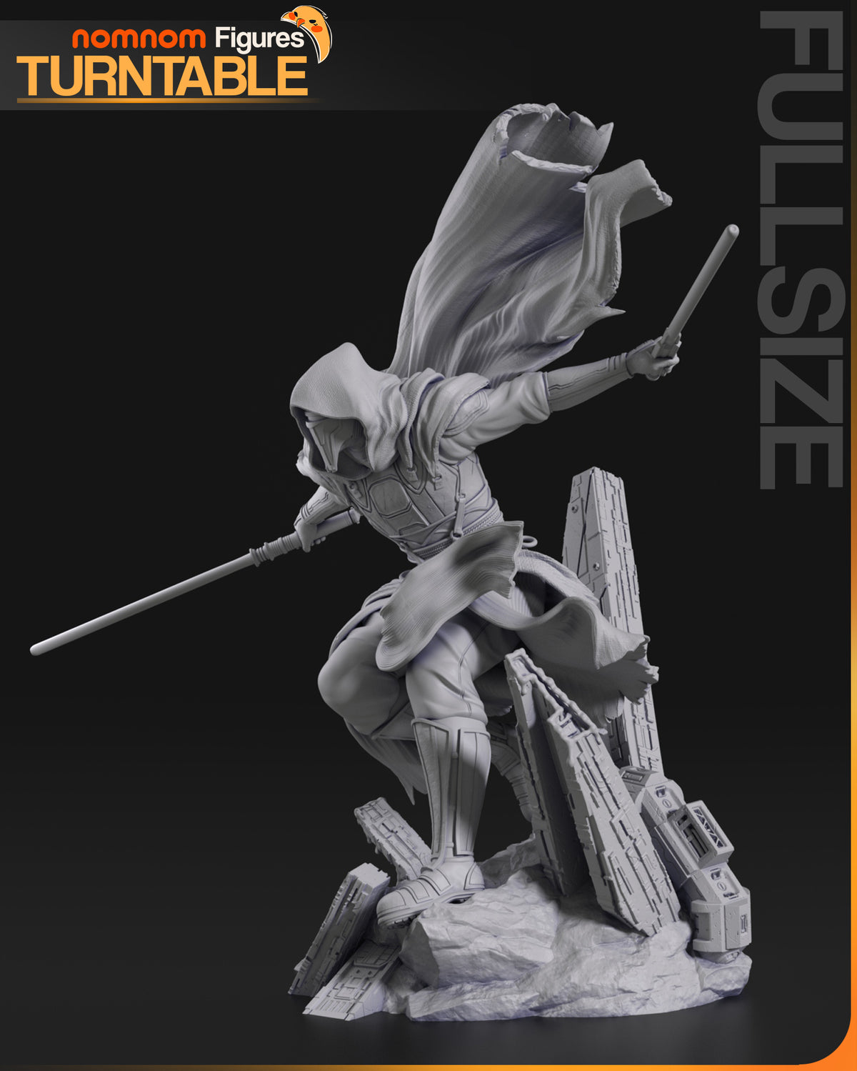 Knight of the Old Order resin garage kit - product image by NomNom Figures