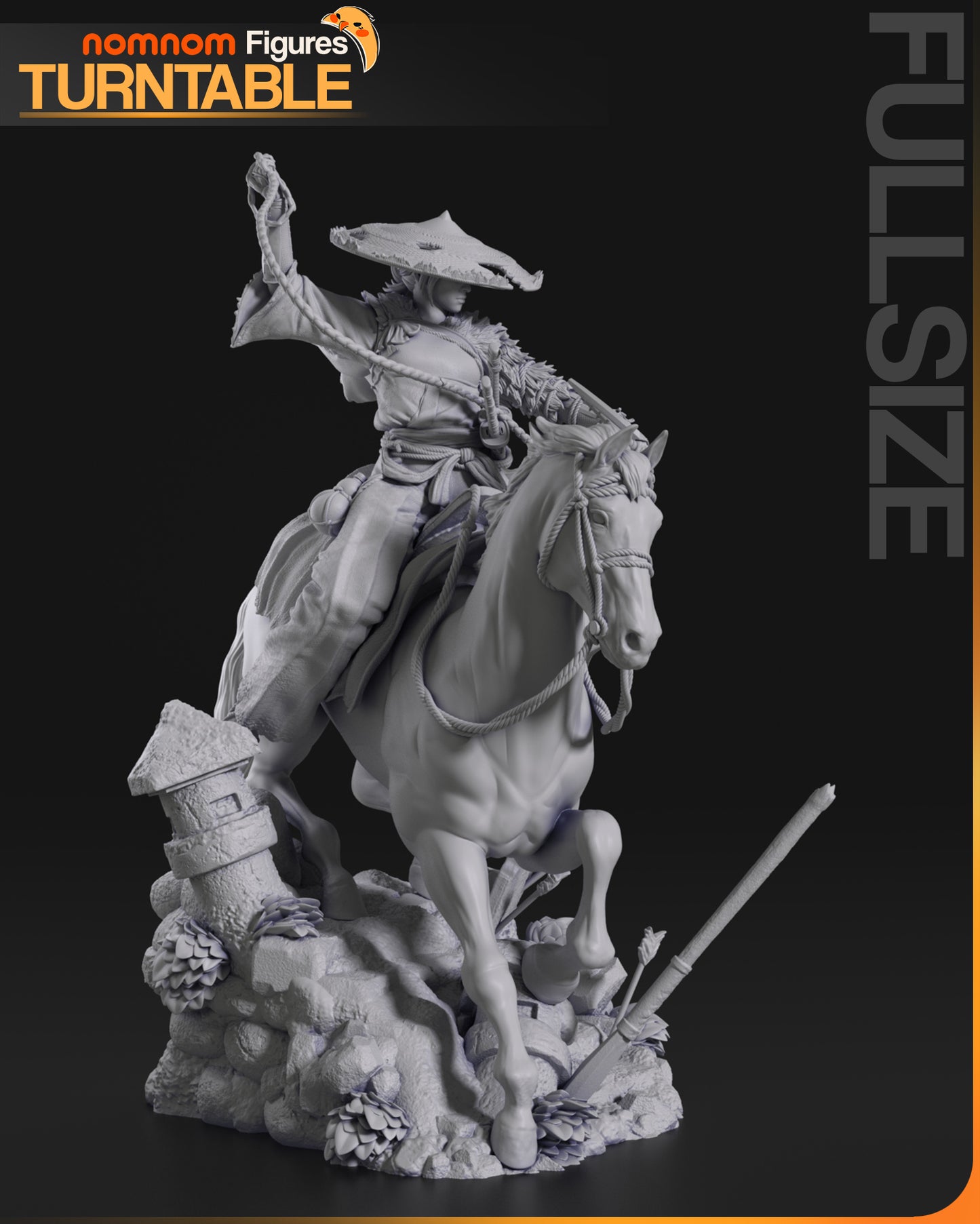Female Samurai Horsewoman