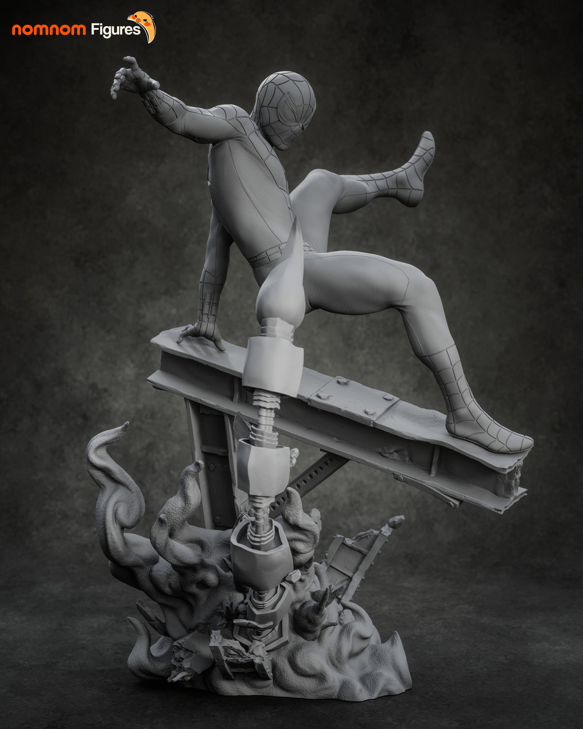 Acrobatic Arachnid resin garage kit - product image by NomNom Figures