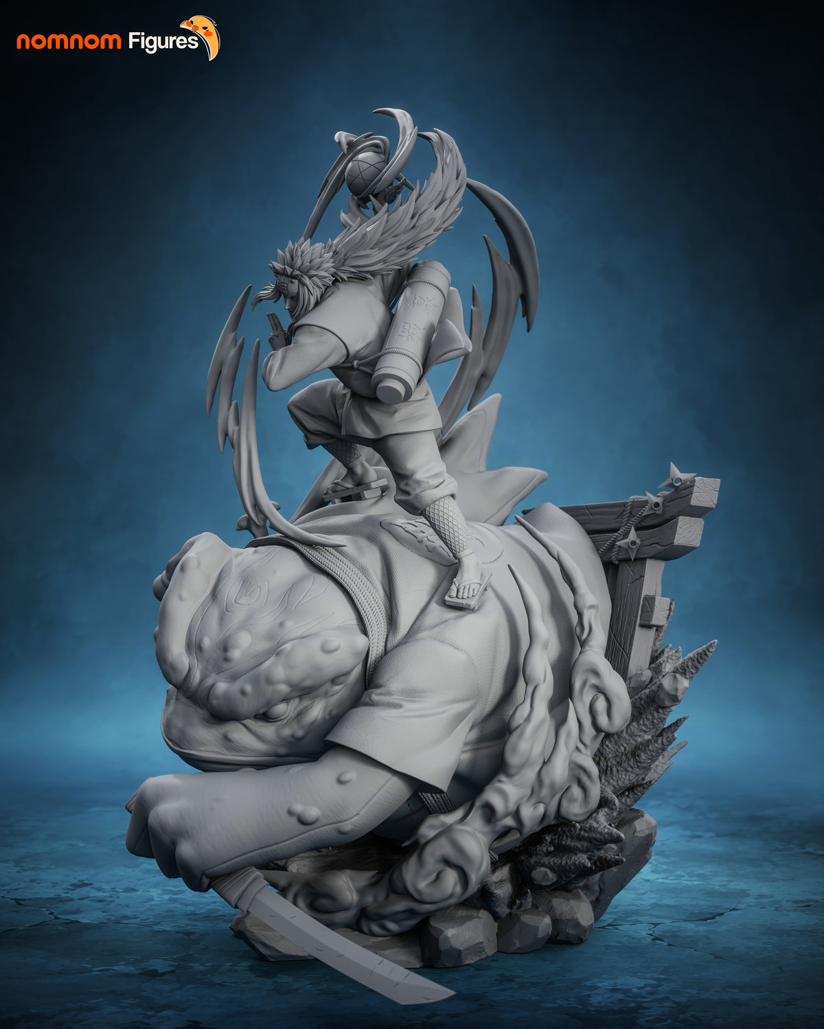 Amphibian Ninja Sage resin garage kit - product image by NomNom Figures
