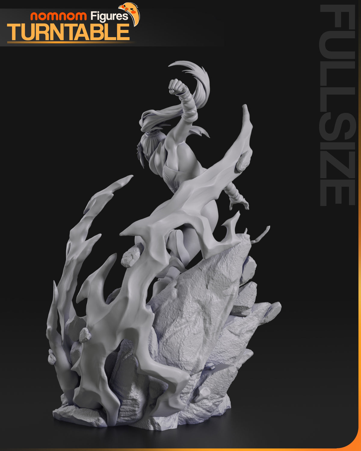 Lightning Ninja resin garage kit - product image by NomNom Figures