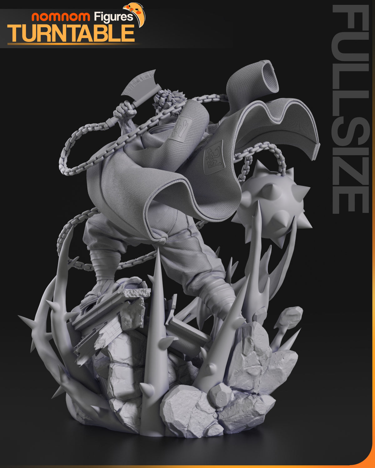 Spiritual Samurai resin garage kit - product image by NomNom Figures