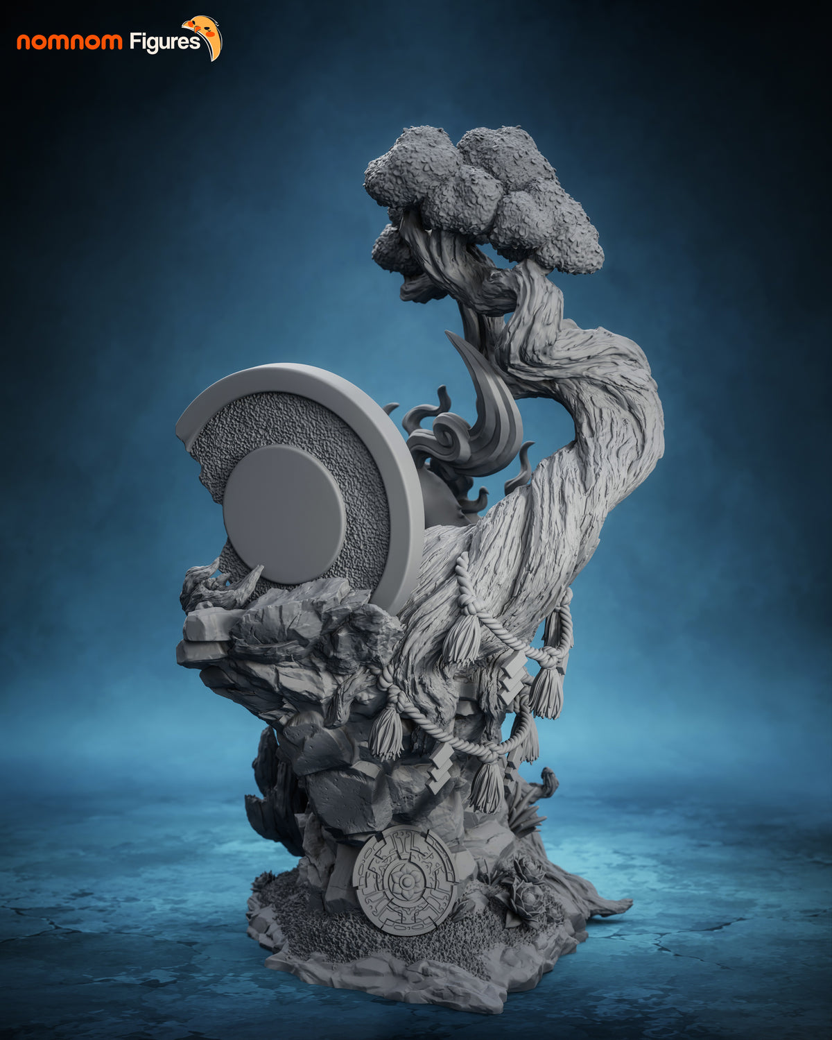 White Wolf Sun God resin garage kit - product image by NomNom Figures
