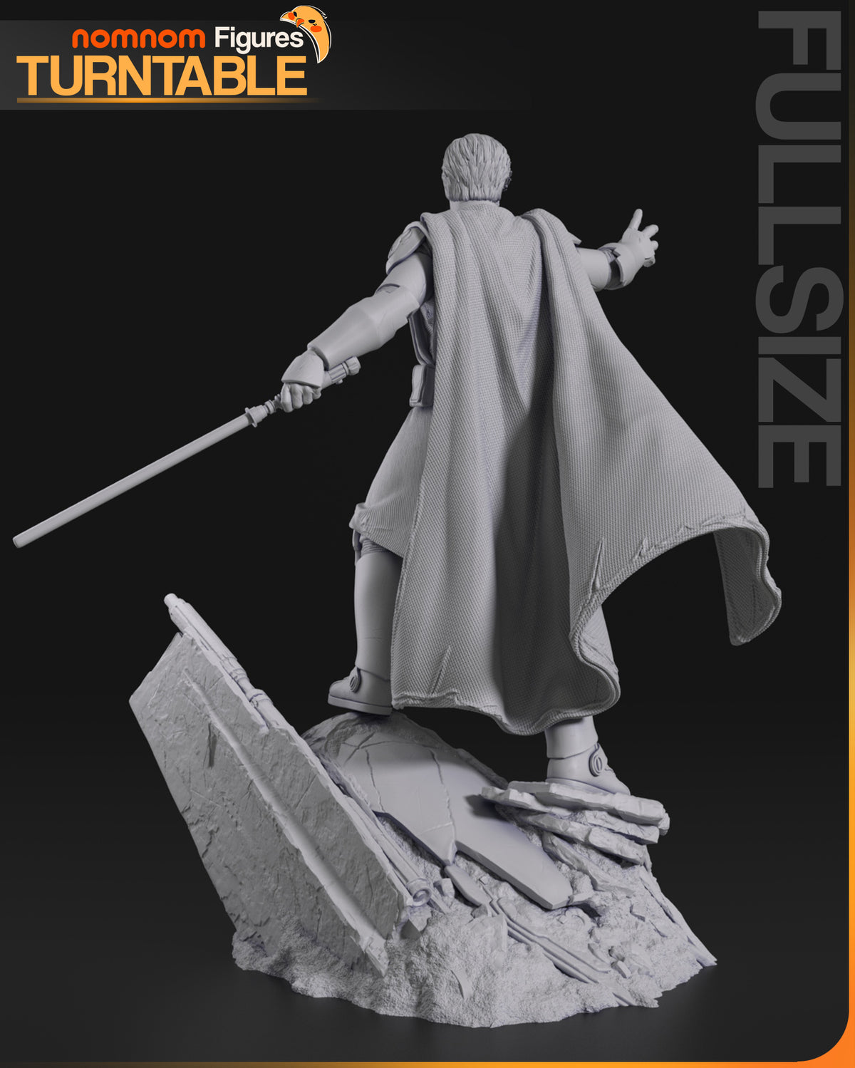 Rebel General resin garage kit - product image by NomNom Figures