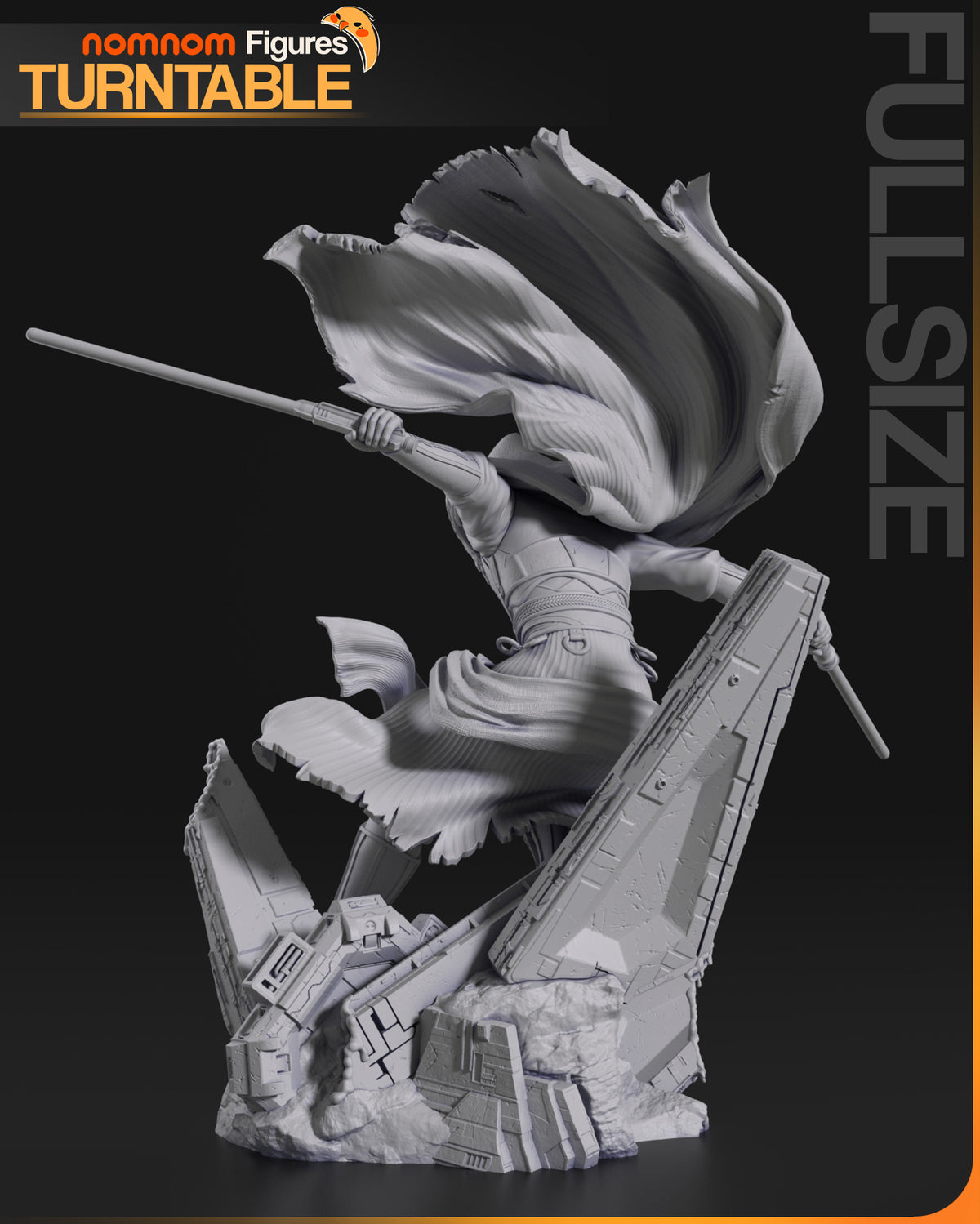 Knight of the Old Order resin garage kit - product image by NomNom Figures