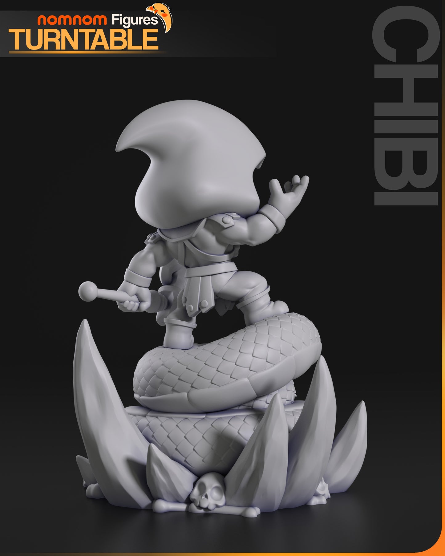 Chibi Skeletal Villain