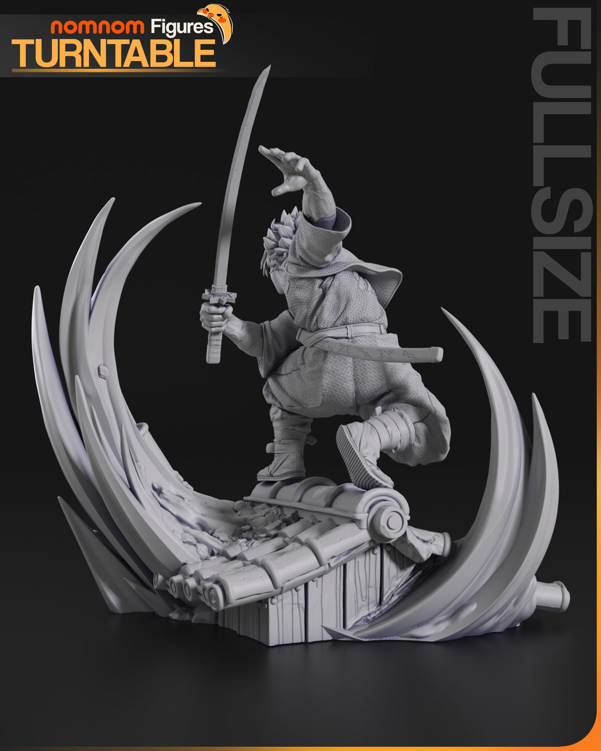 Wind Samurai resin garage kit - product image by NomNom Figures