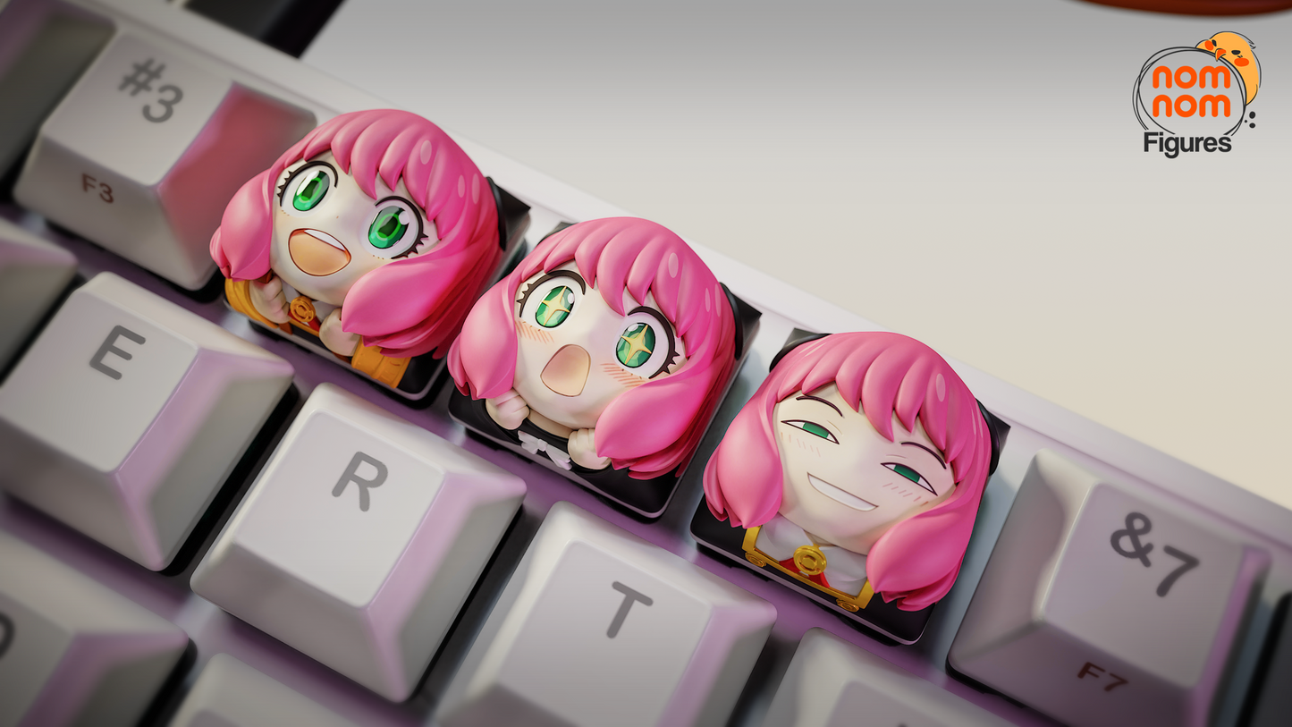 Psychic Girl Key Caps