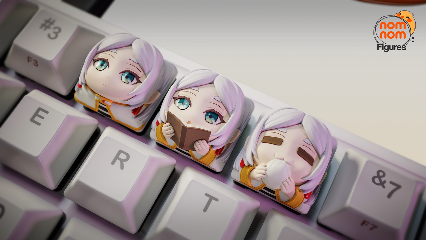 Eternally Youthful Elven Sorceress Key Caps