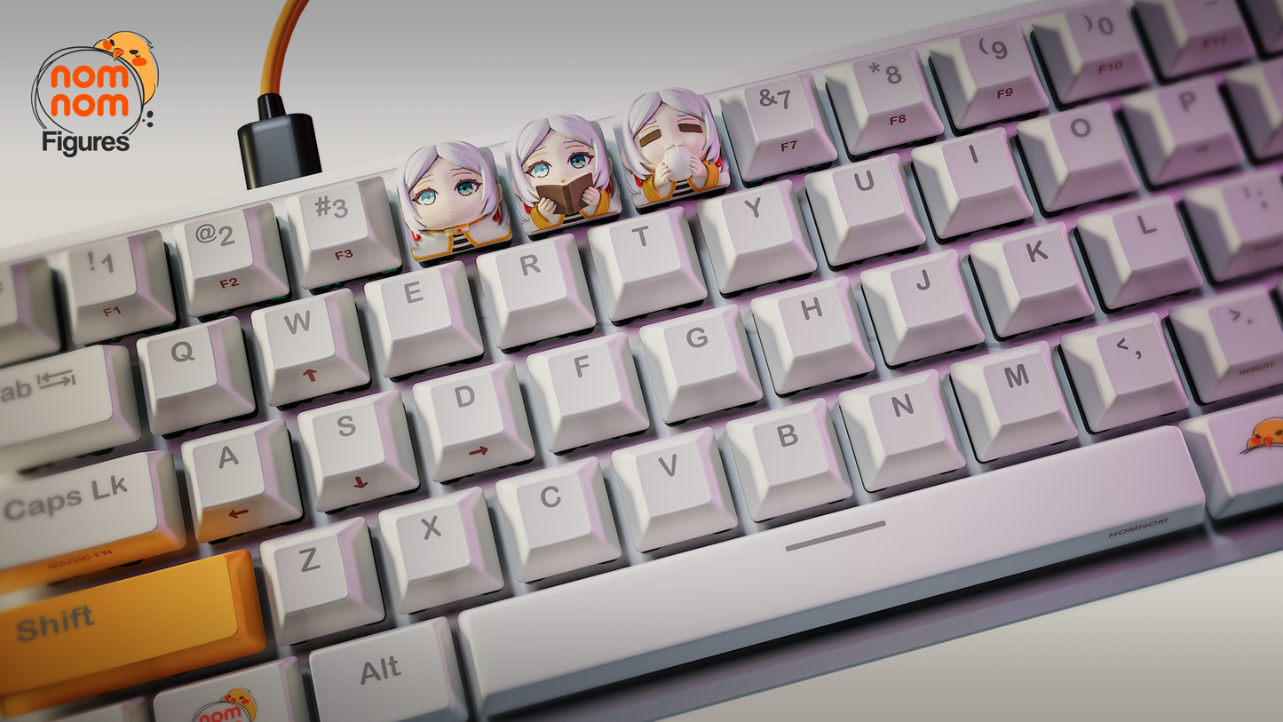 Eternally Youthful Elven Sorceress Key Caps
