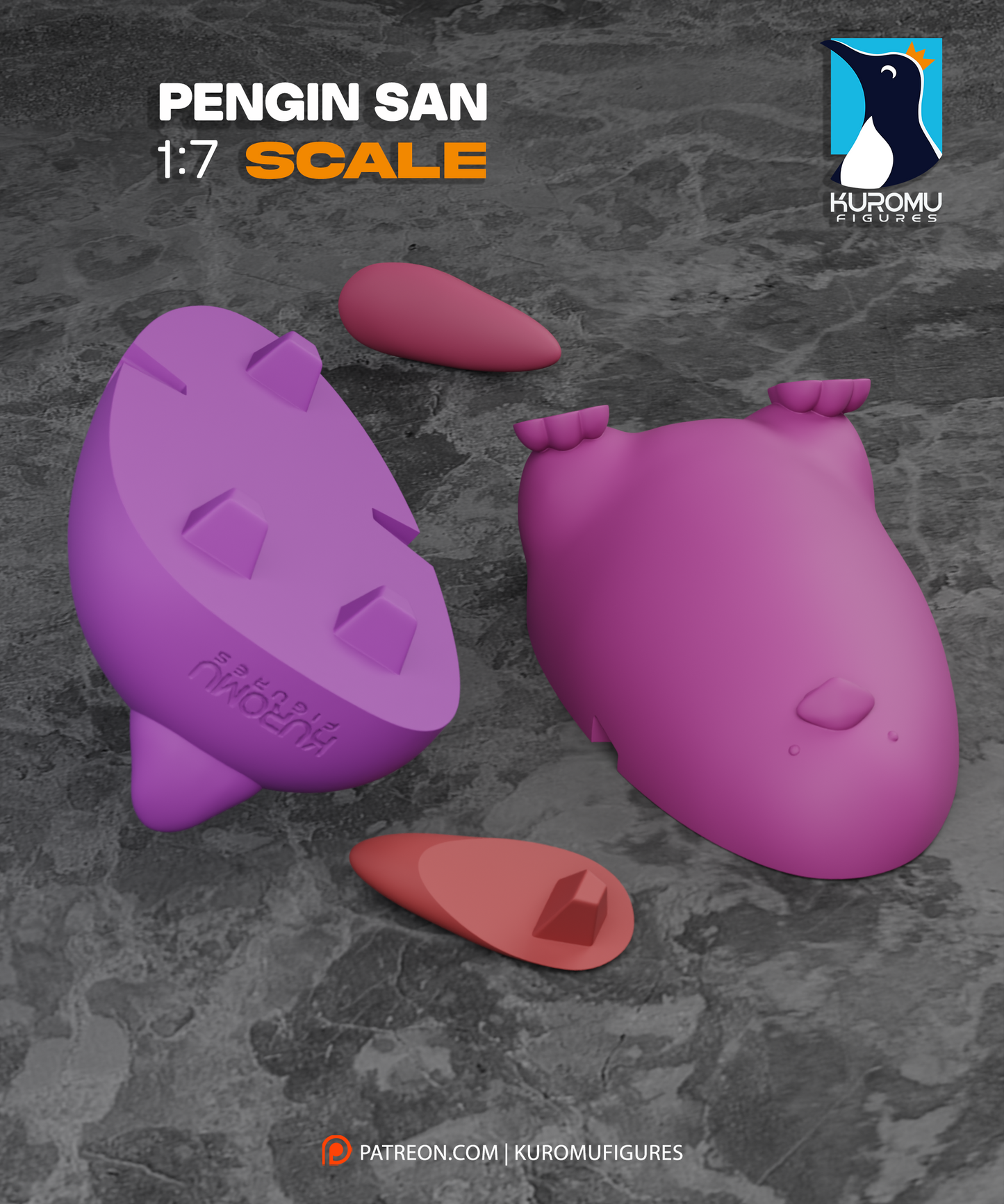 Psychic Girl & Penguin Friend