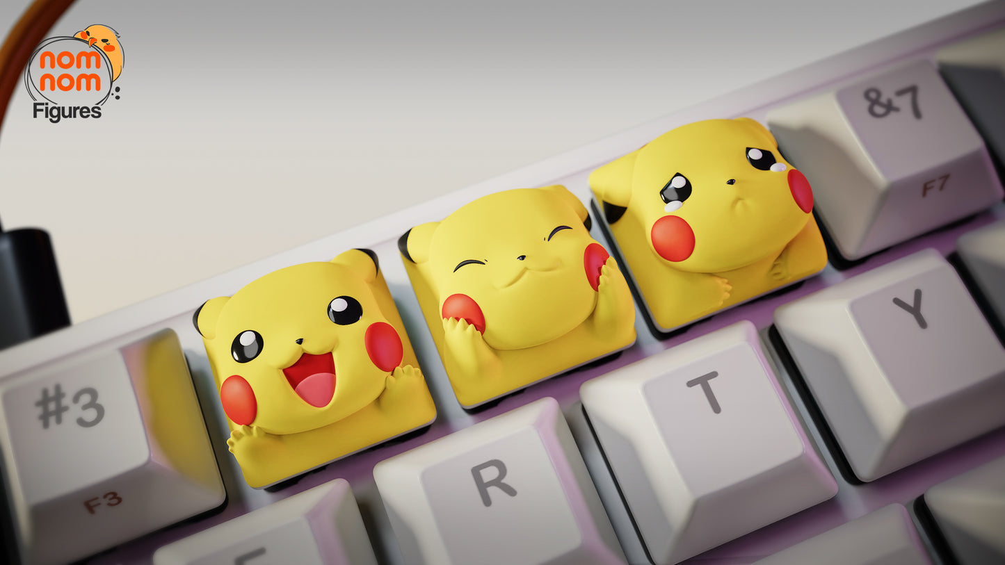 Static Rodent Key Caps
